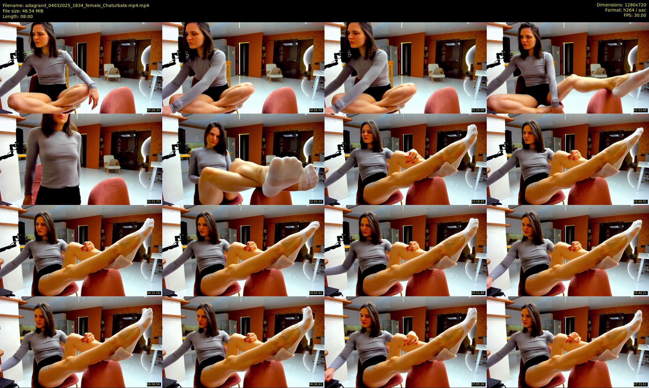 adagrand — 8 minute Chaturbate female cam show recording, 720p, Mar 4, 2025