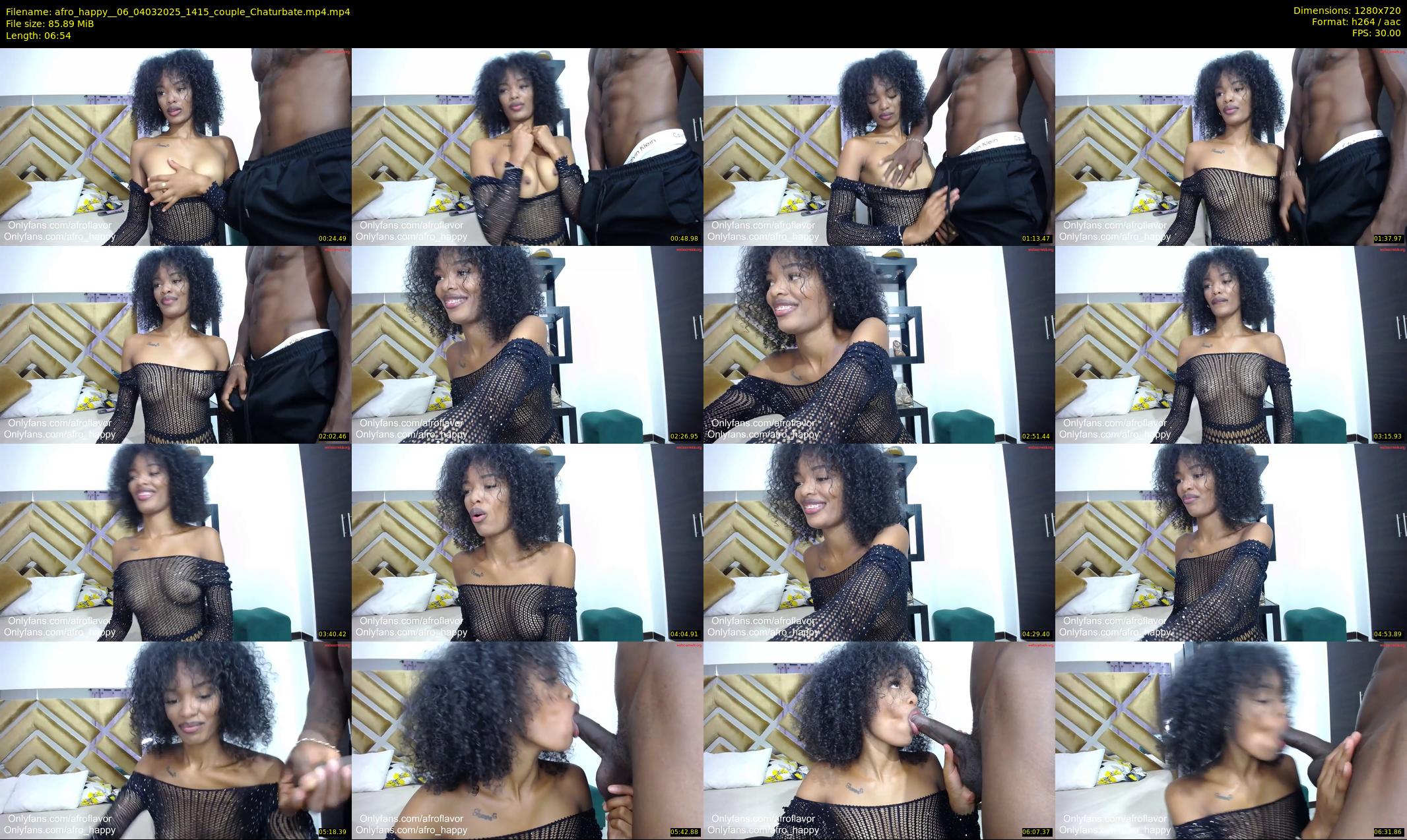 afro_happy__06 — 7 minute Chaturbate couple cam show recording, 720p, Mar 4, 2025