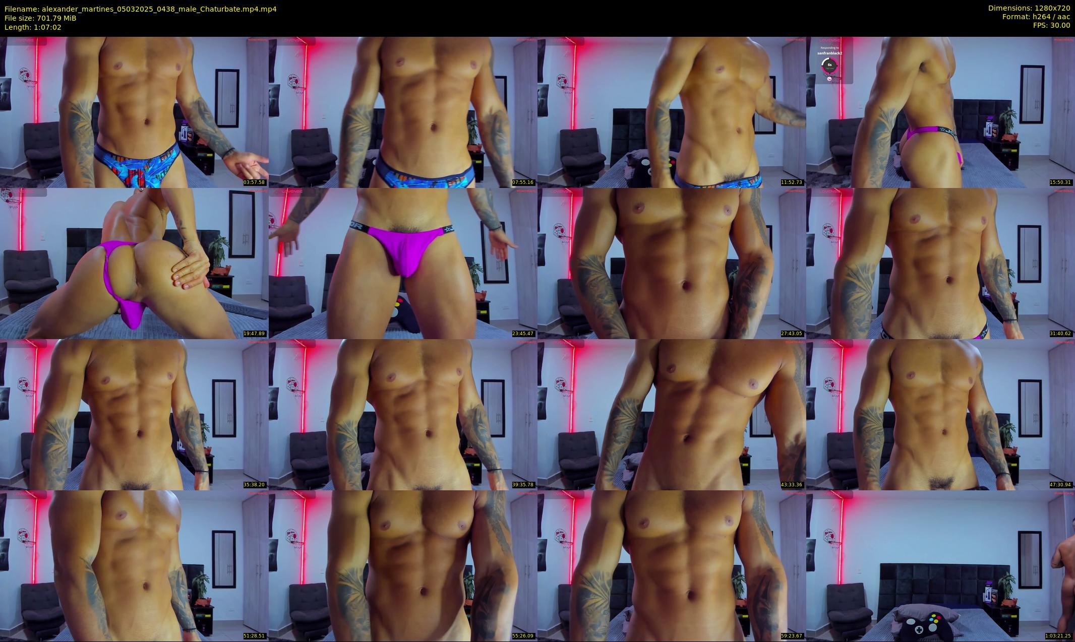 alexander_martines — 68 minute Chaturbate male cam show recording, 720p, Mar 5, 2025