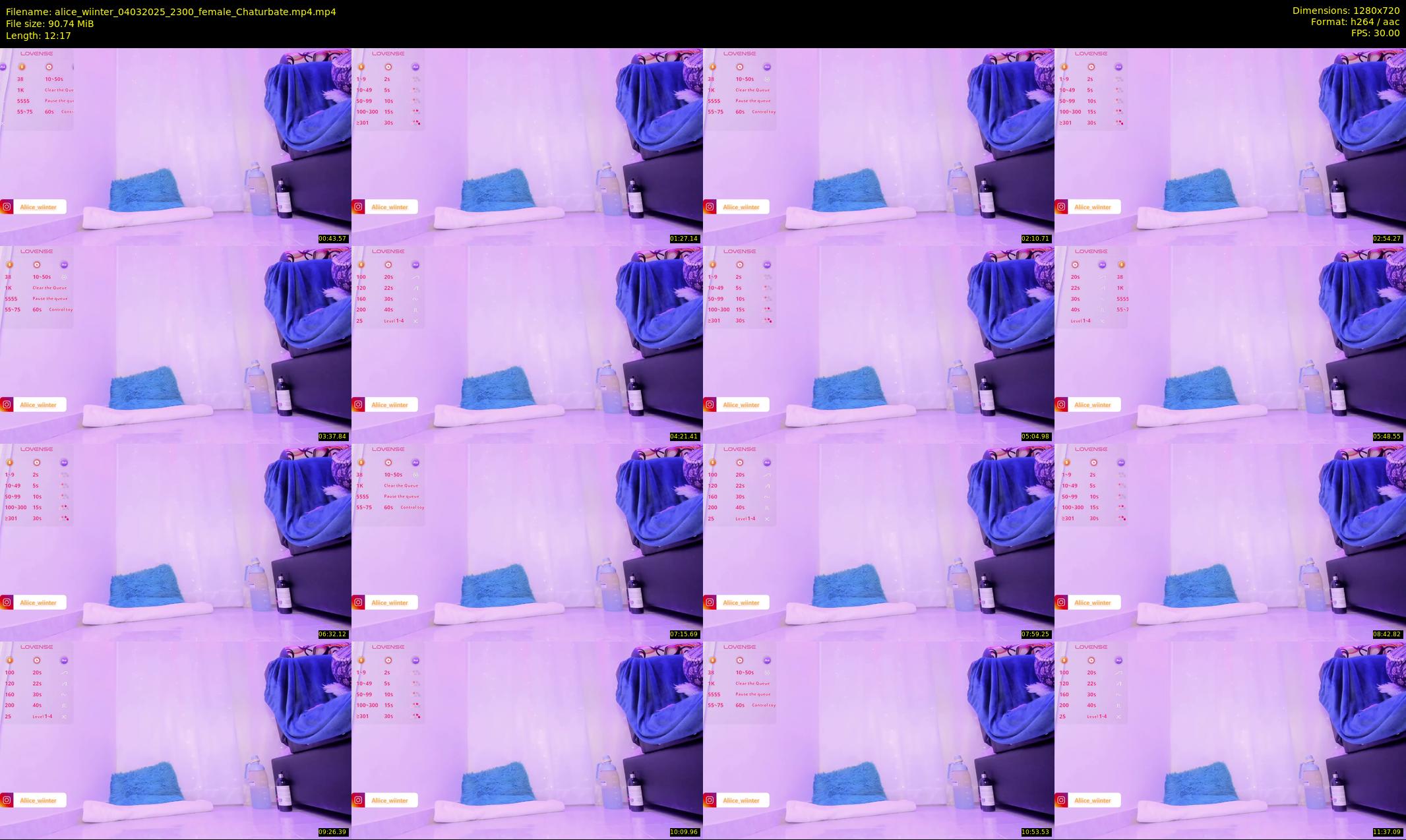 alice_wiinter — 13 minute Chaturbate female cam show recording, 720p, Mar 4, 2025