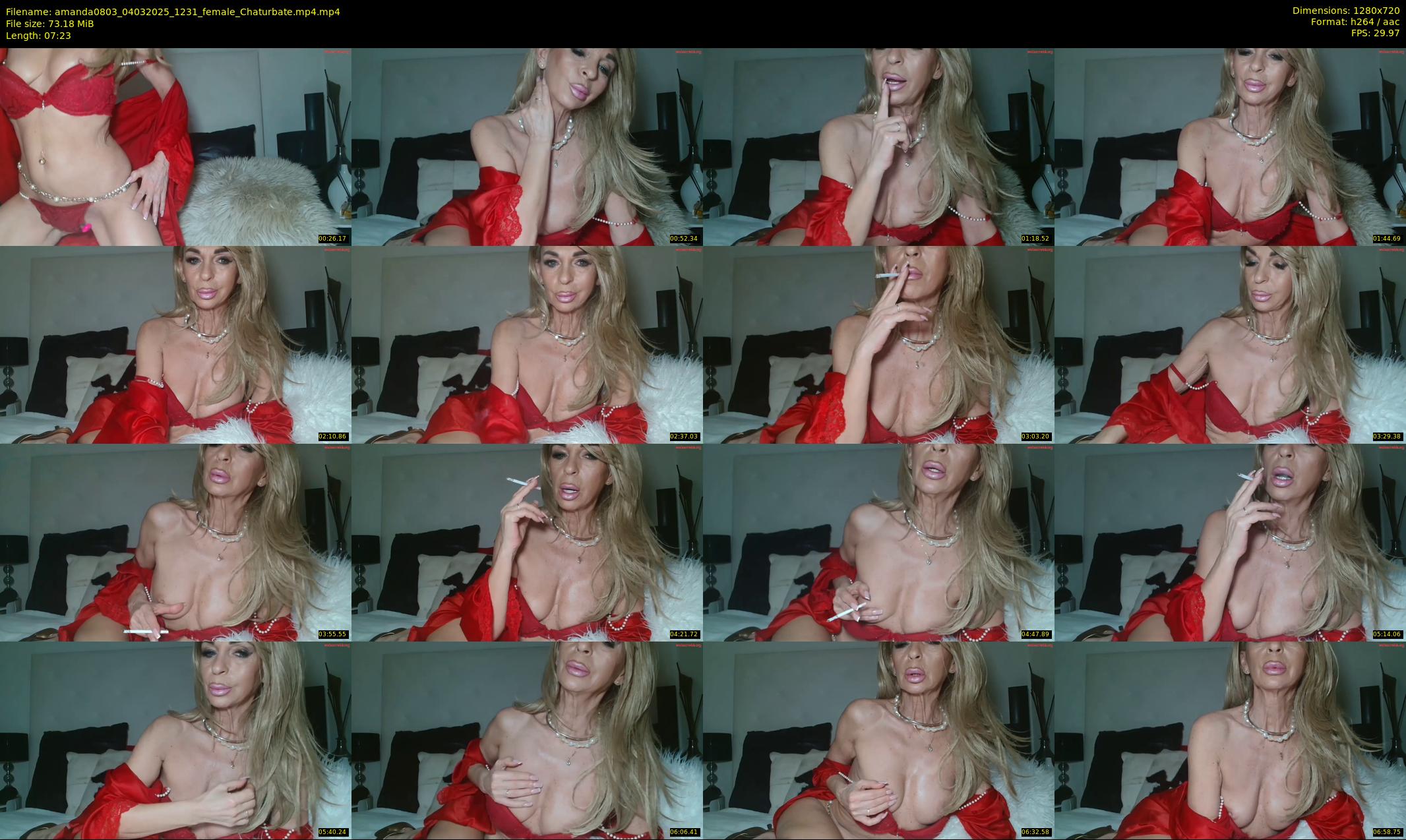 amanda0803 — 8 minute Chaturbate female cam show recording, 720p, Mar 4, 2025