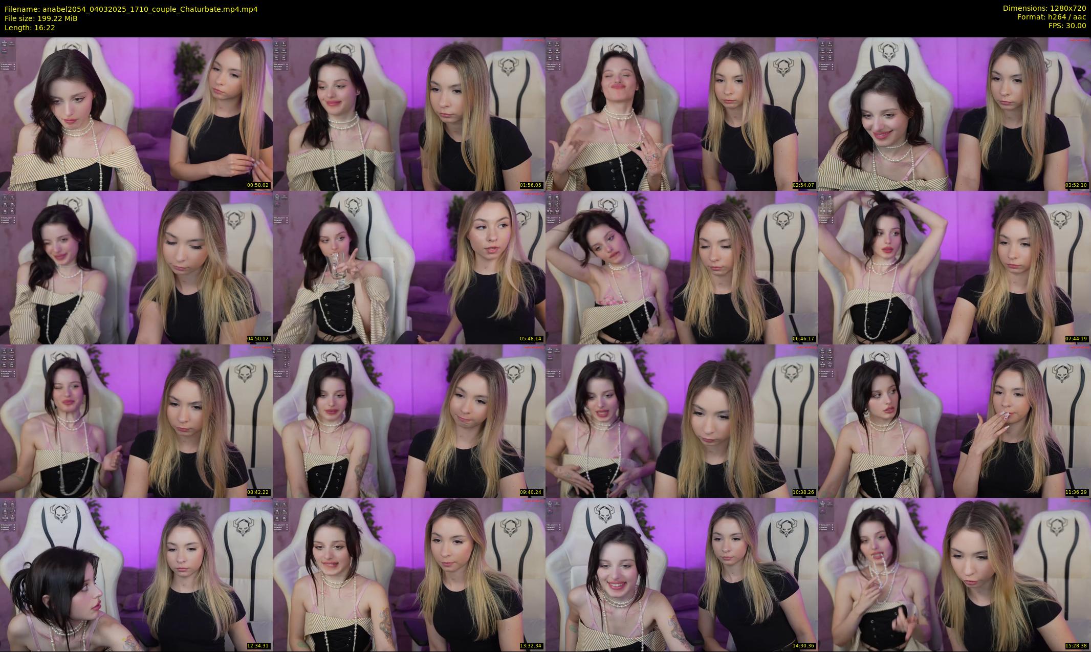 anabel2054 — 17 minute Chaturbate female cam show recording, 720p, Mar 4, 2025