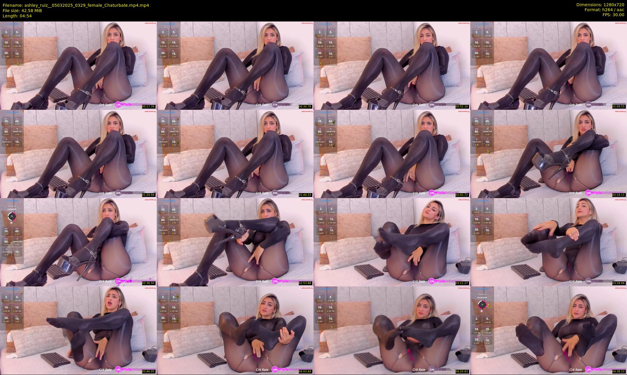 ashley_ruiz_ — 5 minute Chaturbate female cam show recording, 720p, Mar 5, 2025