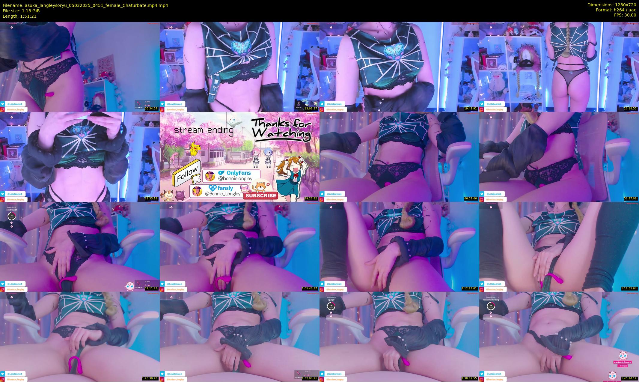 asuka_langleysoryu — 112 minute Chaturbate female cam show recording, 720p, Mar 5, 2025
