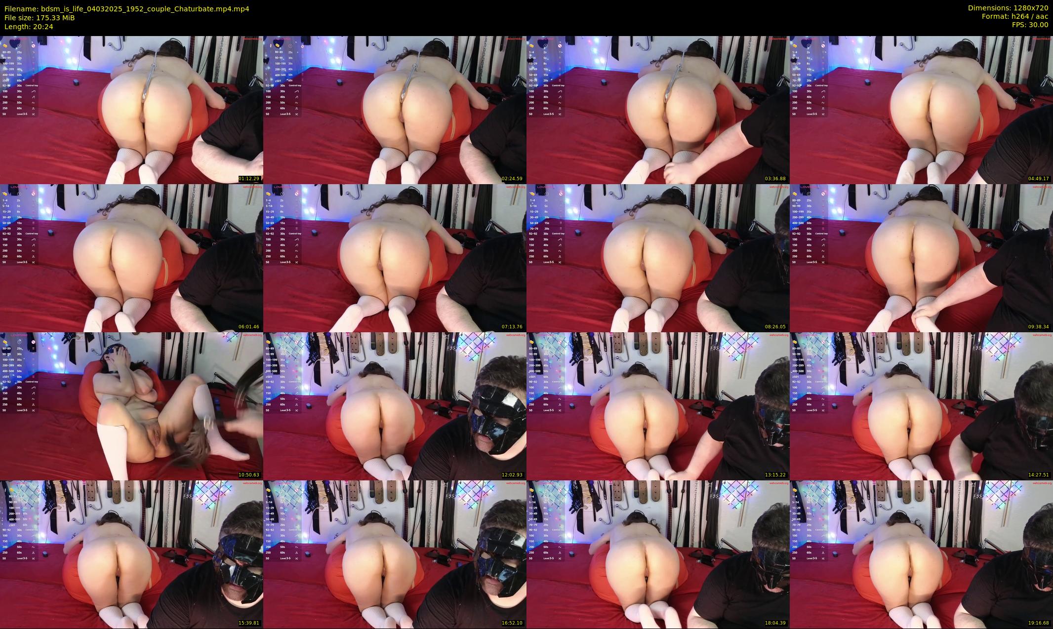 bdsm_is_life — 21 minute Chaturbate couple cam show recording, 720p, Mar 4, 2025