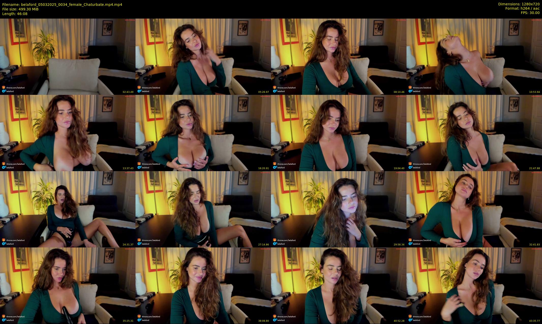 belaford — 47 minute Chaturbate female cam show recording, 720p, Mar 5, 2025