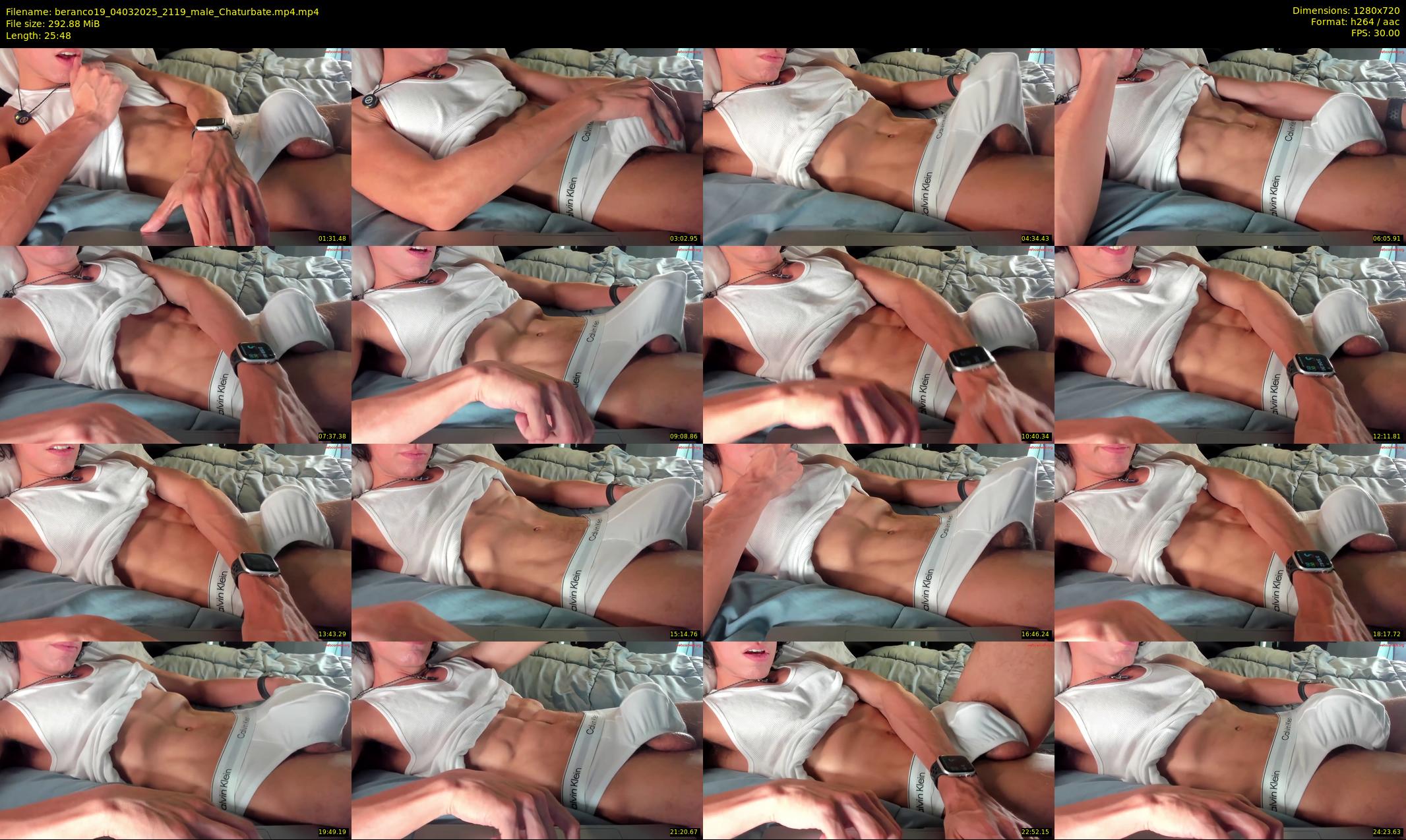 beranco19 — 26 minute Chaturbate male cam show recording, 720p, Mar 4, 2025