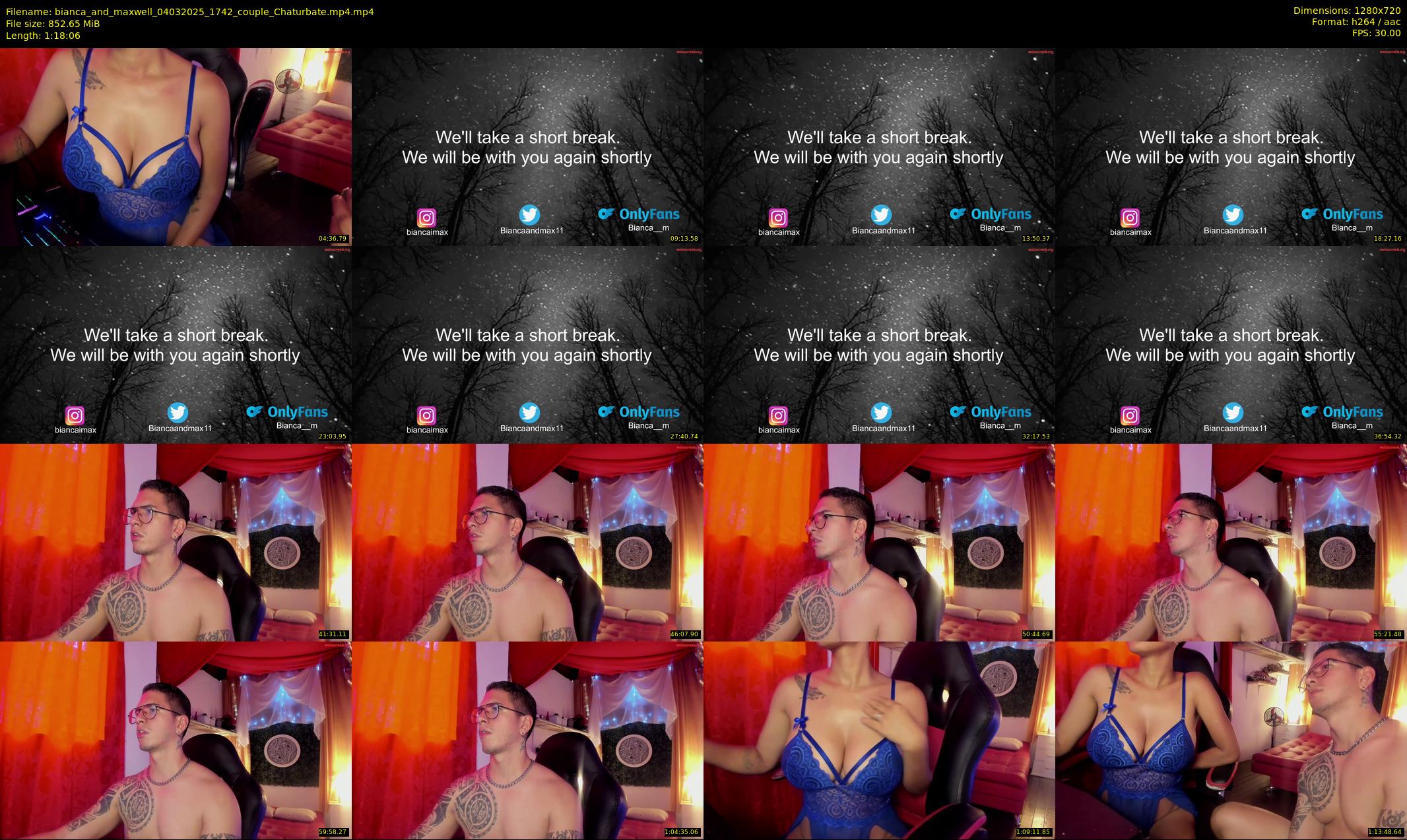 bianca_and_maxwell — 79 minute Chaturbate couple cam show recording, 720p, Mar 4, 2025