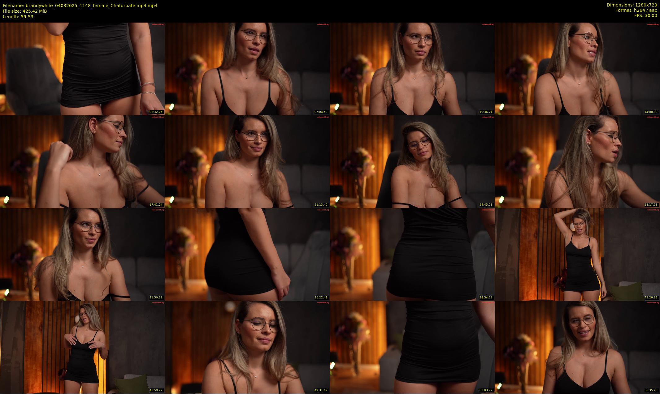 brandywhite — 60 minute Chaturbate female cam show recording, 720p, Mar 4, 2025