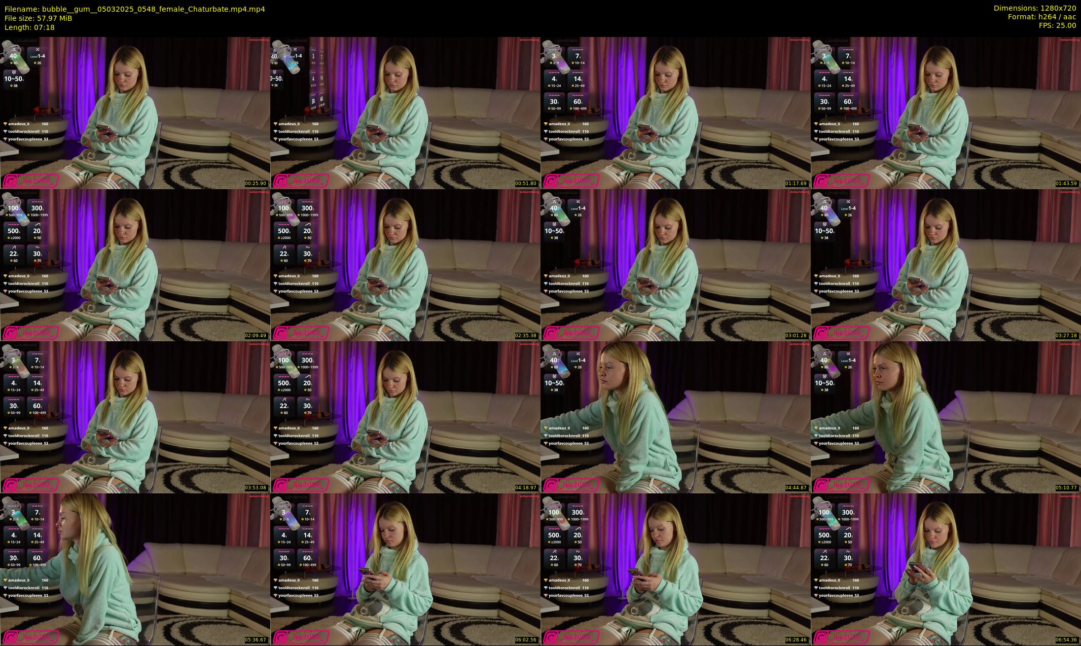 bubble__gum_ — 8 minute Chaturbate female cam show recording, 720p, Mar 5, 2025