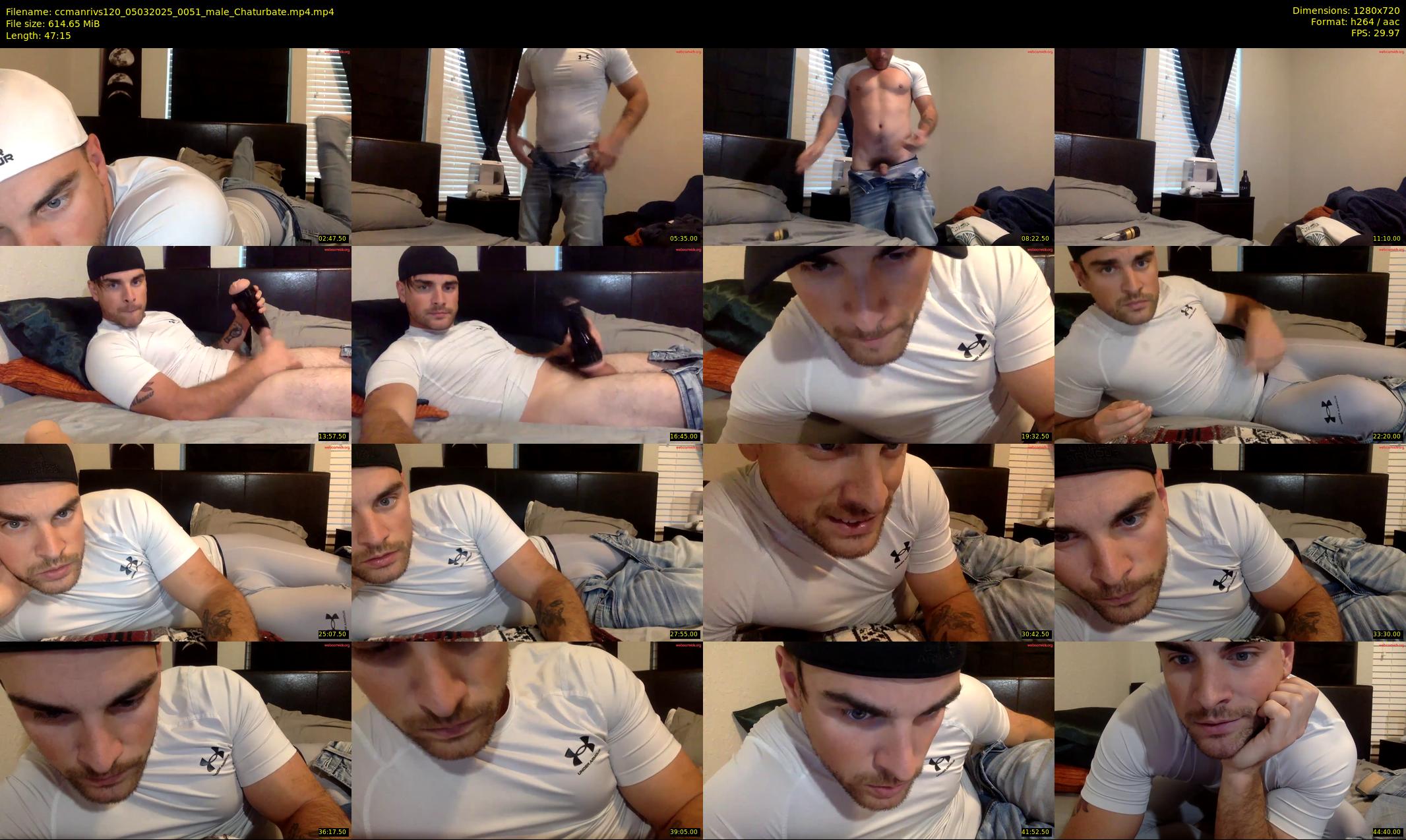 ccmanrivs120 — 48 minute Chaturbate male cam show recording, 720p, Mar 5, 2025