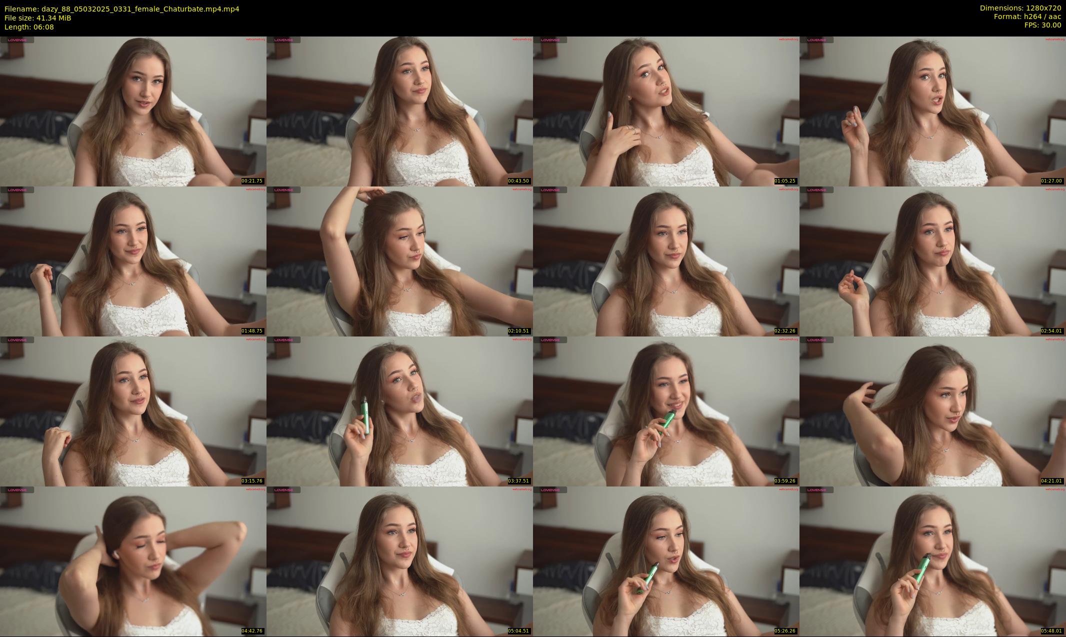 dazy_88 — 7 minute Chaturbate female cam show recording, 720p, Mar 5, 2025