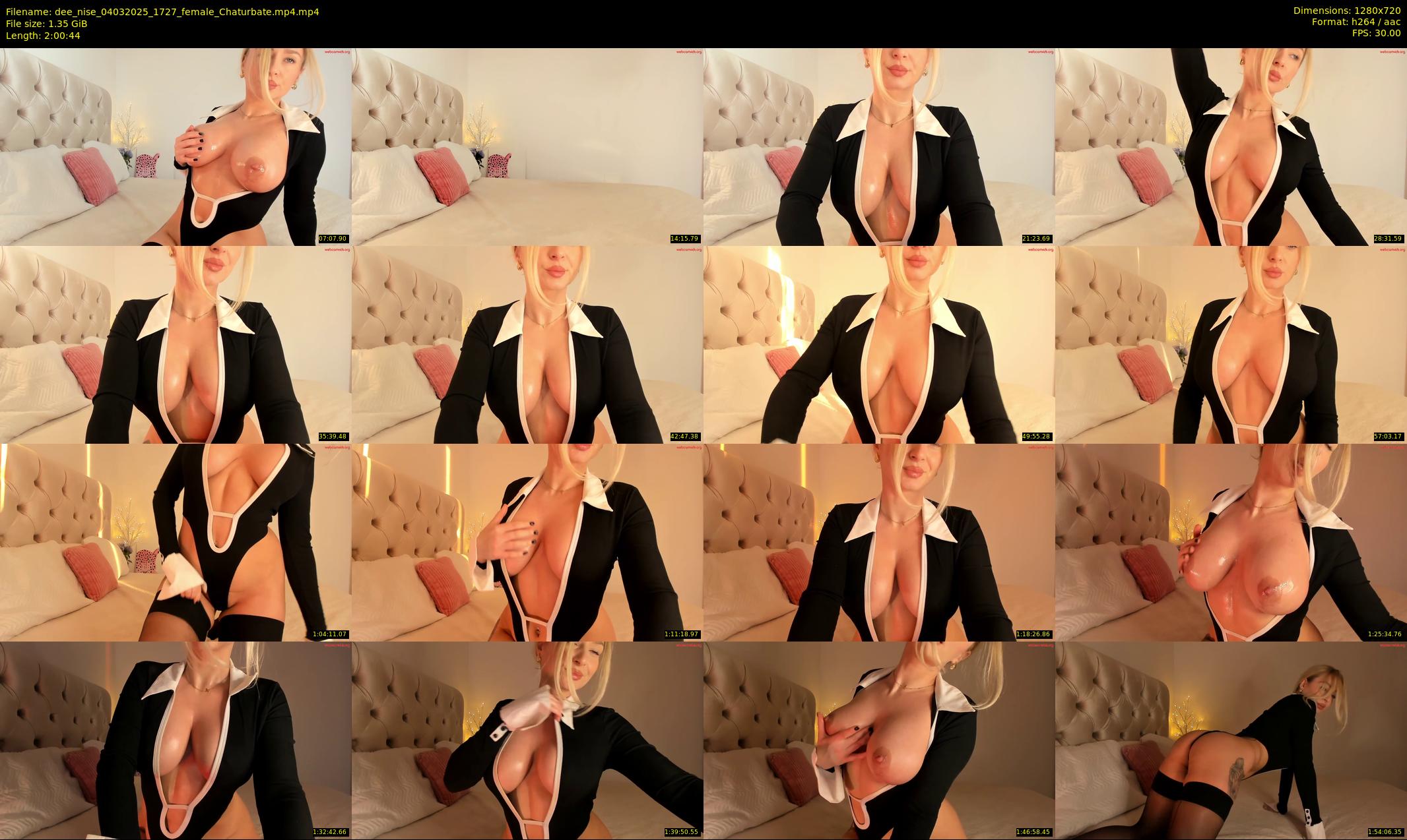 dee_nise — 121 minute Chaturbate female cam show recording, 720p, Mar 4, 2025