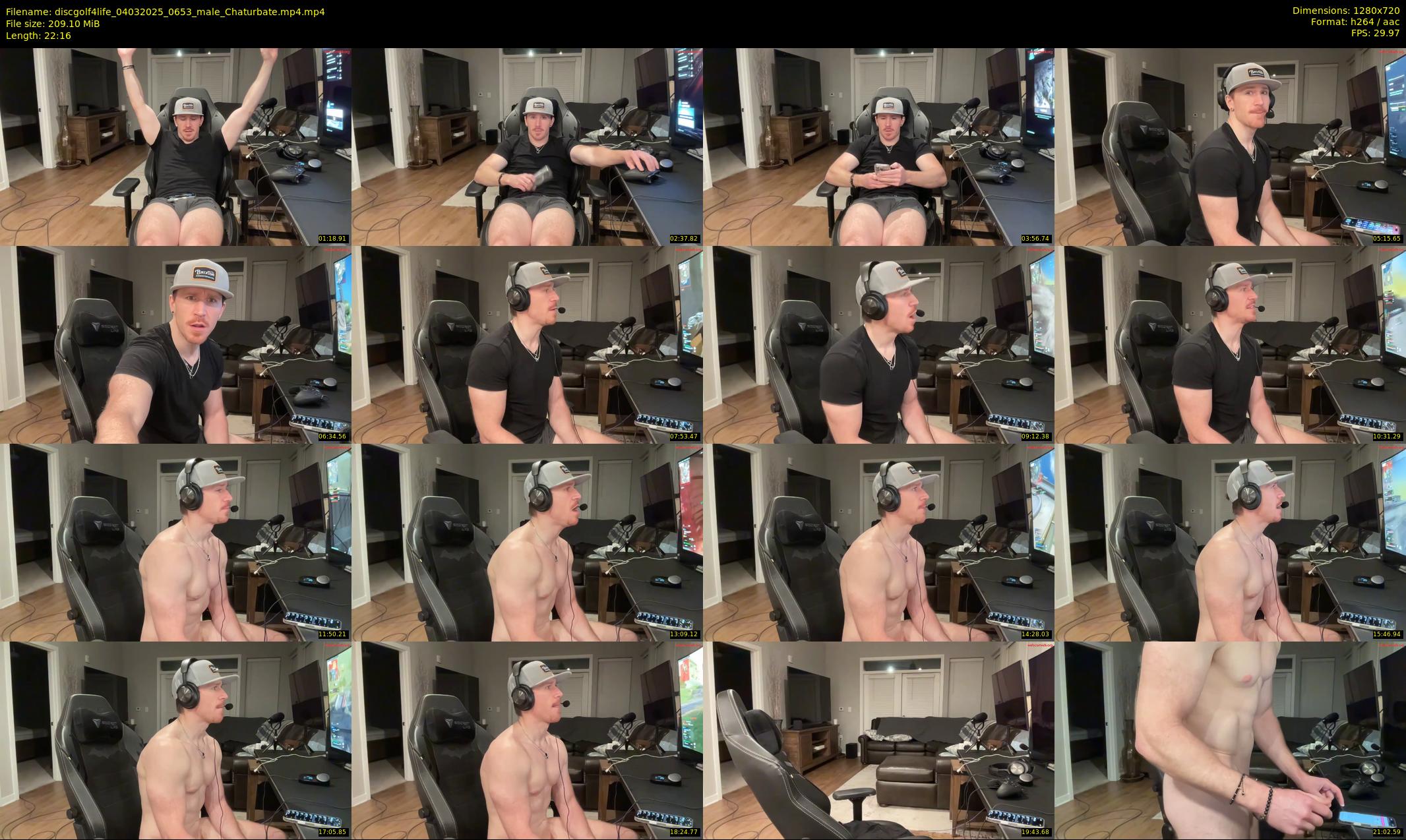 discgolf4life — 23 minute Chaturbate male cam show recording, 720p, Mar 4, 2025