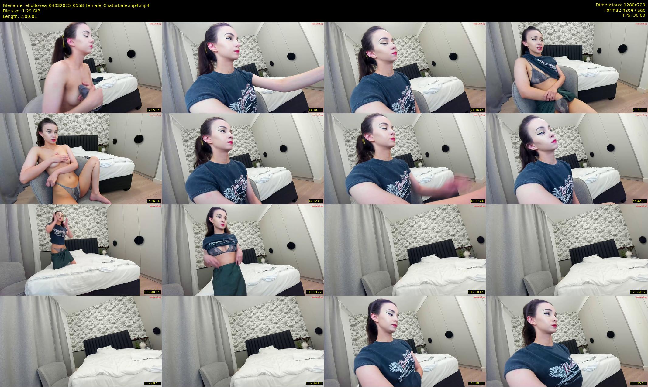 ehotlovea — 121 minute Chaturbate female cam show recording, 720p, Mar 4, 2025