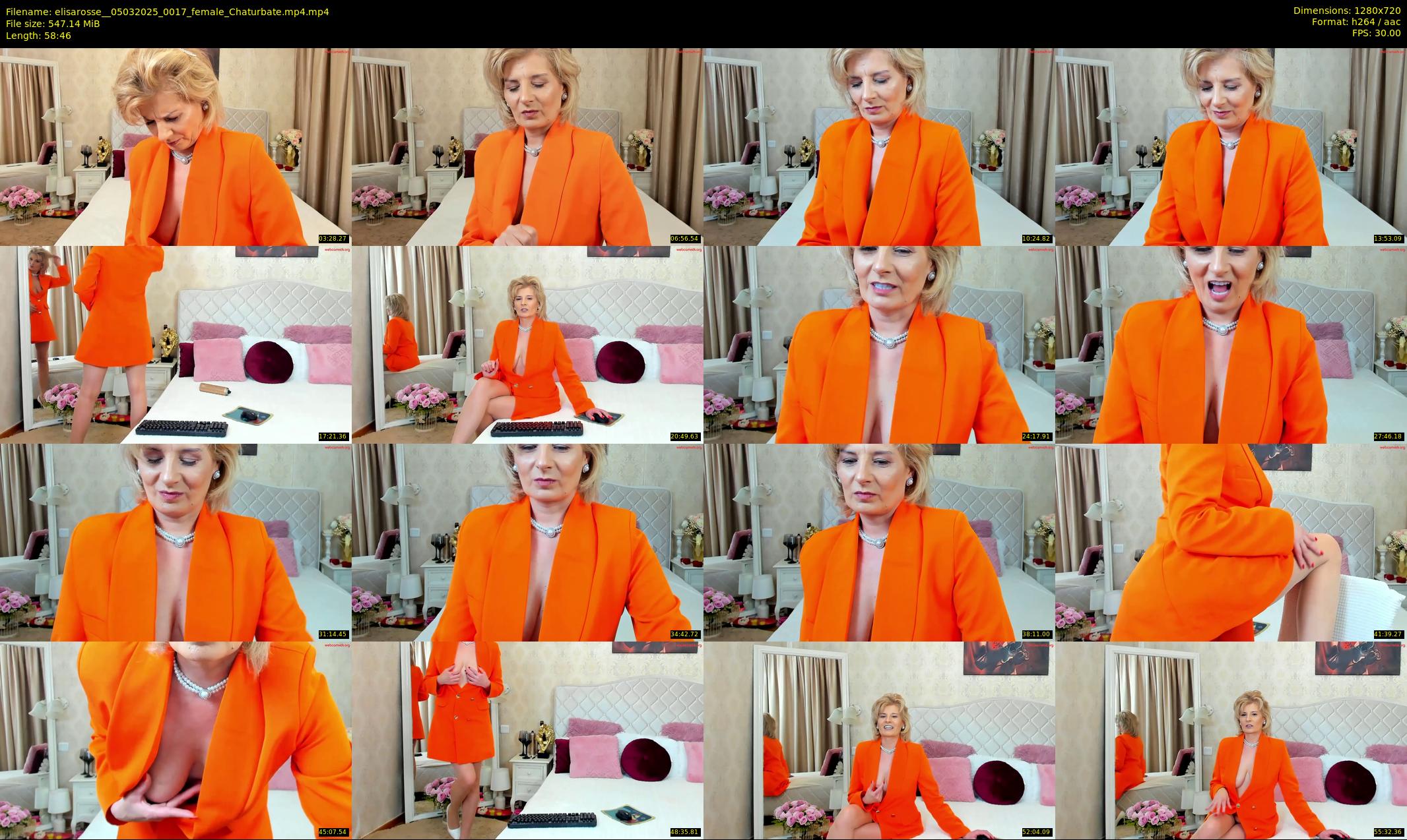 elisarosse_ — 59 minute Chaturbate female cam show recording, 720p, Mar 5, 2025