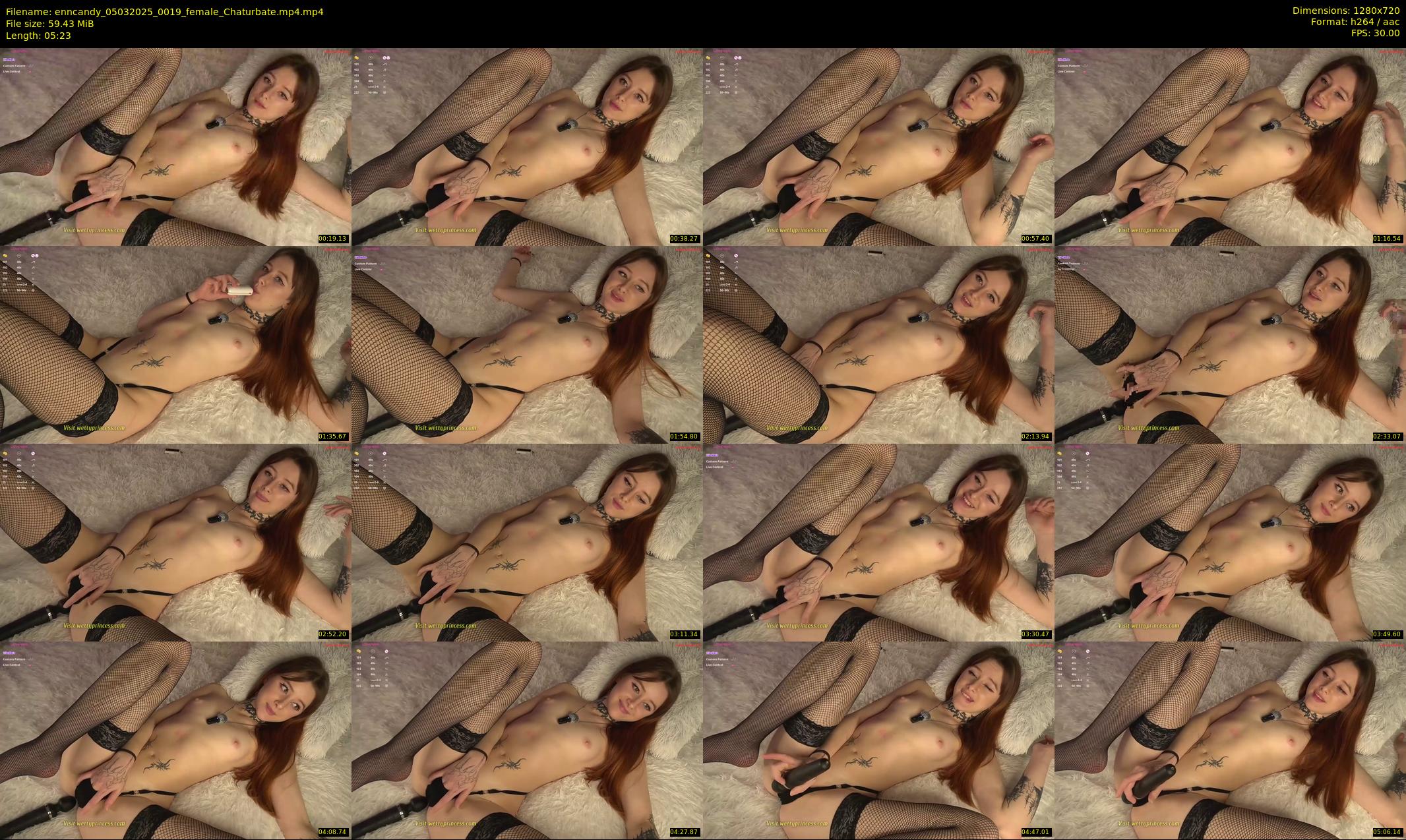 enncandy — 6 minute Chaturbate female cam show recording, 720p, Mar 5, 2025