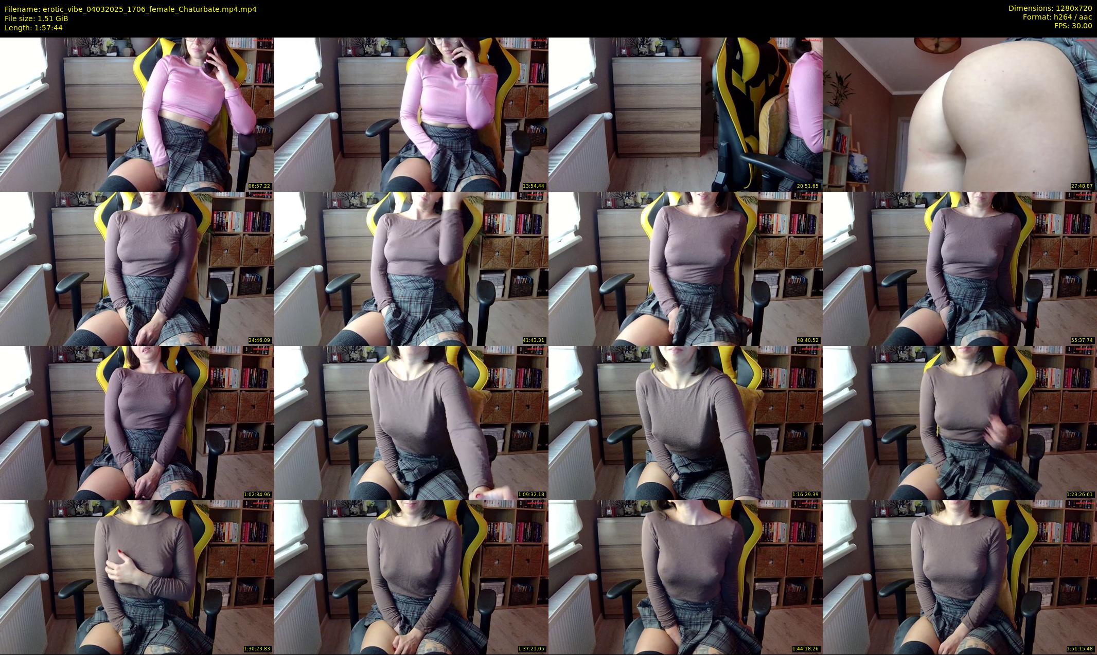erotic_vibe — 118 minute Chaturbate female cam show recording, 720p, Mar 4, 2025