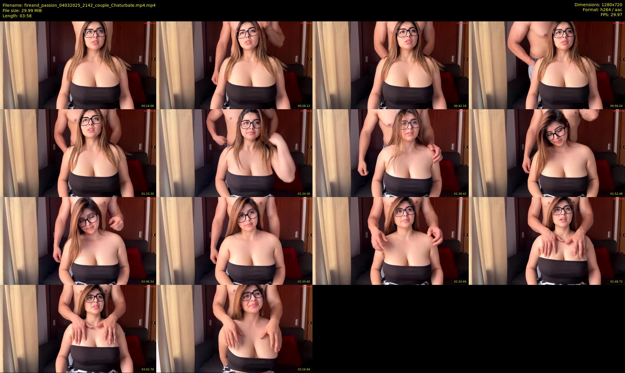 fireand_passion — 4 minute Chaturbate couple cam show recording, 720p, Mar 4, 2025