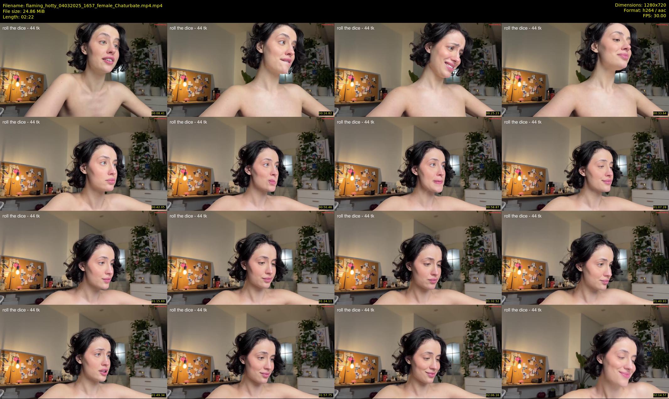 flaming_hotty — 3 minute Chaturbate female cam show recording, 720p, Mar 4, 2025