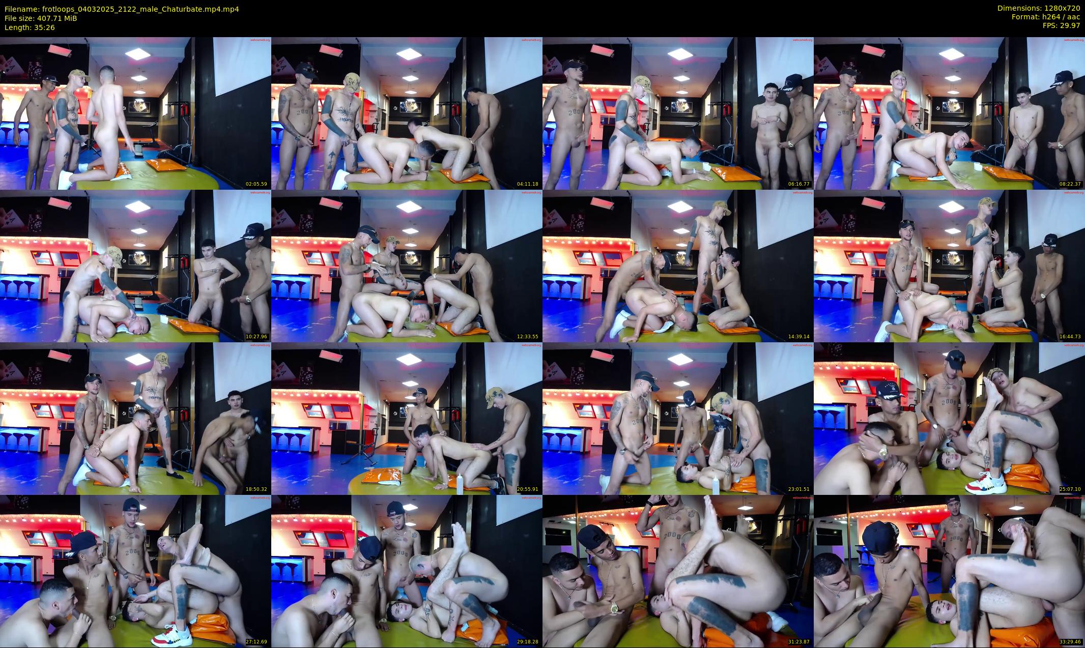 frotloops — 36 minute Chaturbate male cam show recording, 720p, Mar 4, 2025