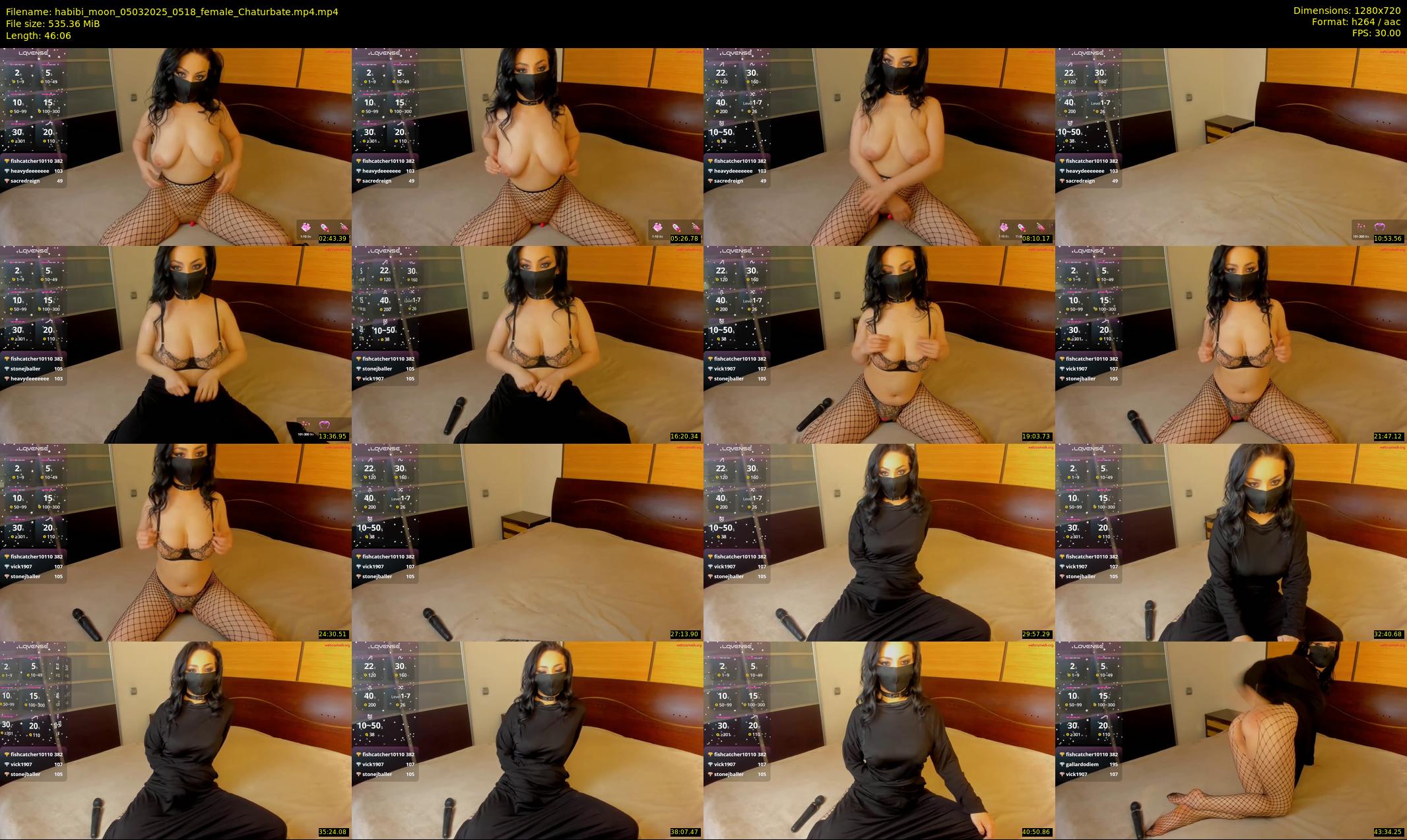 habibi_moon — 47 minute Chaturbate female cam show recording, 720p, Mar 5, 2025