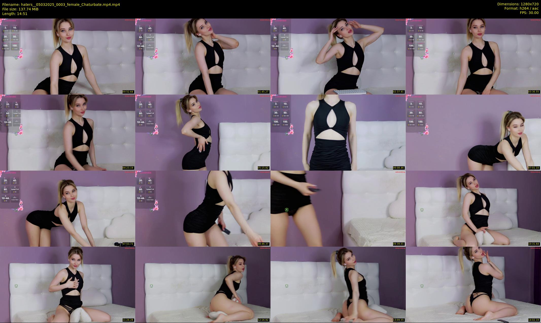 haters_ — 15 minute Chaturbate female cam show recording, 720p, Mar 5, 2025