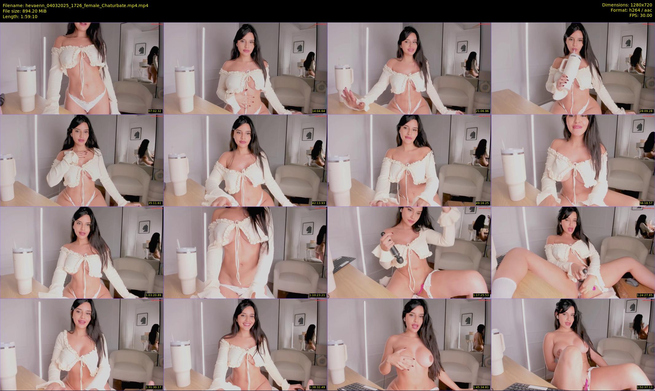 hevaenn — 120 minute Chaturbate female cam show recording, 720p, Mar 4, 2025
