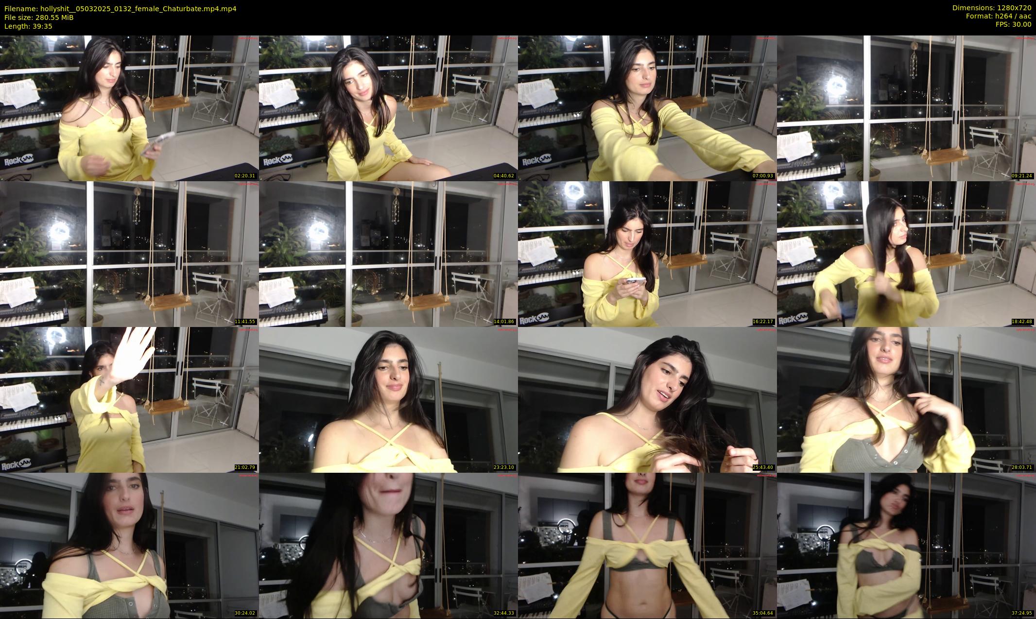 hollyshit_ — 40 minute Chaturbate female cam show recording, 720p, Mar 5, 2025
