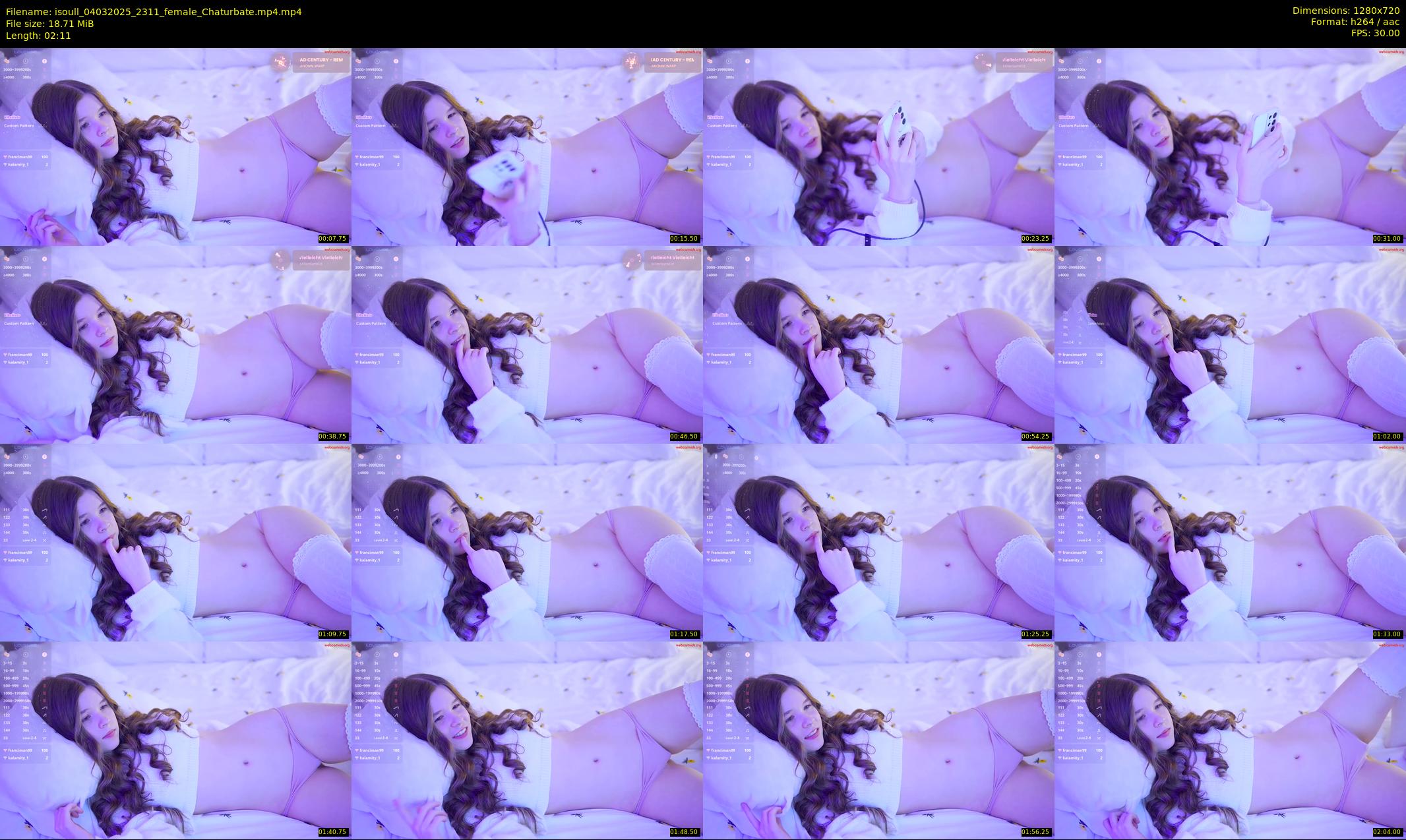 isoull — 3 minute Chaturbate female cam show recording, 720p, Mar 4, 2025