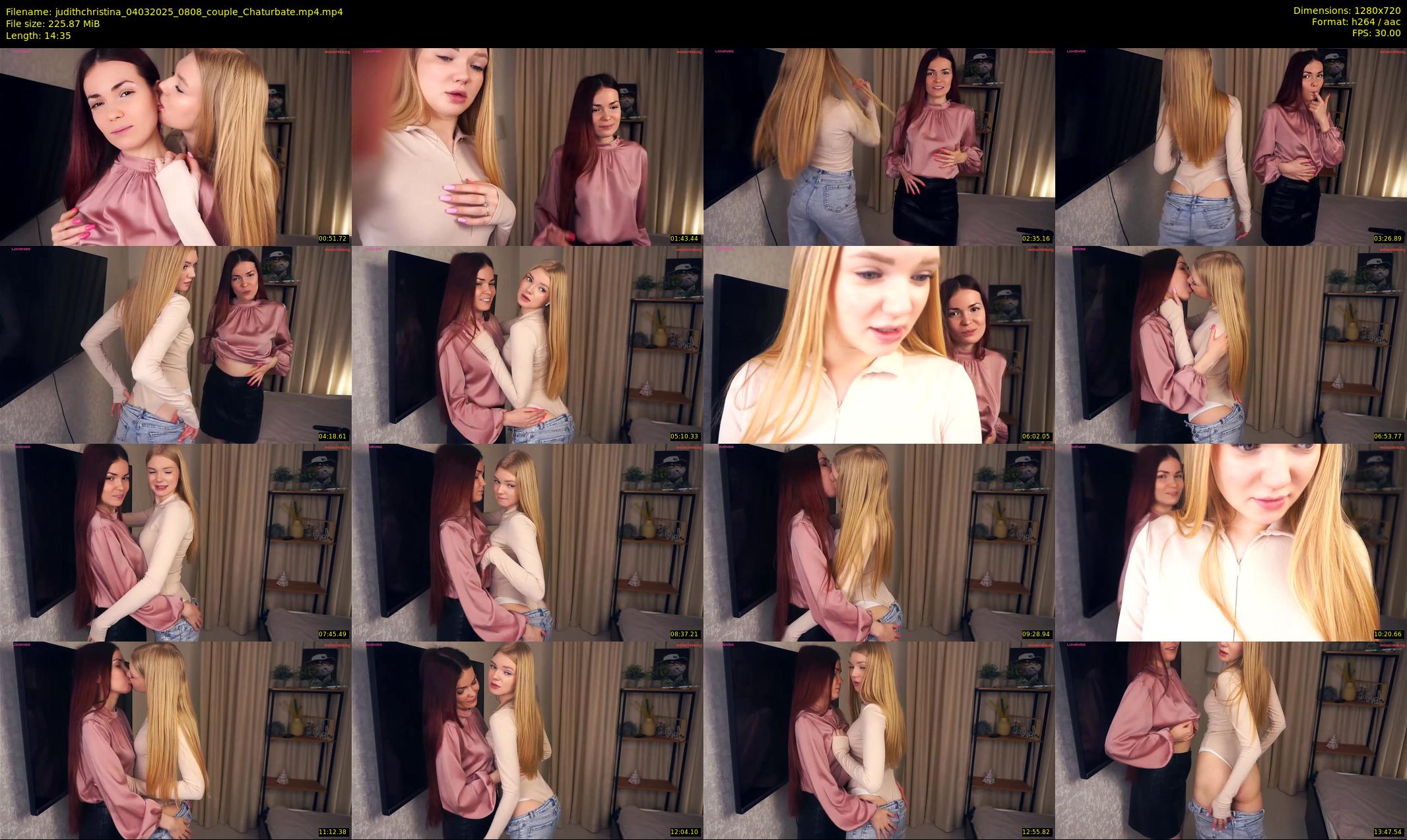 judithchristina — 15 minute Chaturbate female cam show recording, 720p, Mar 4, 2025