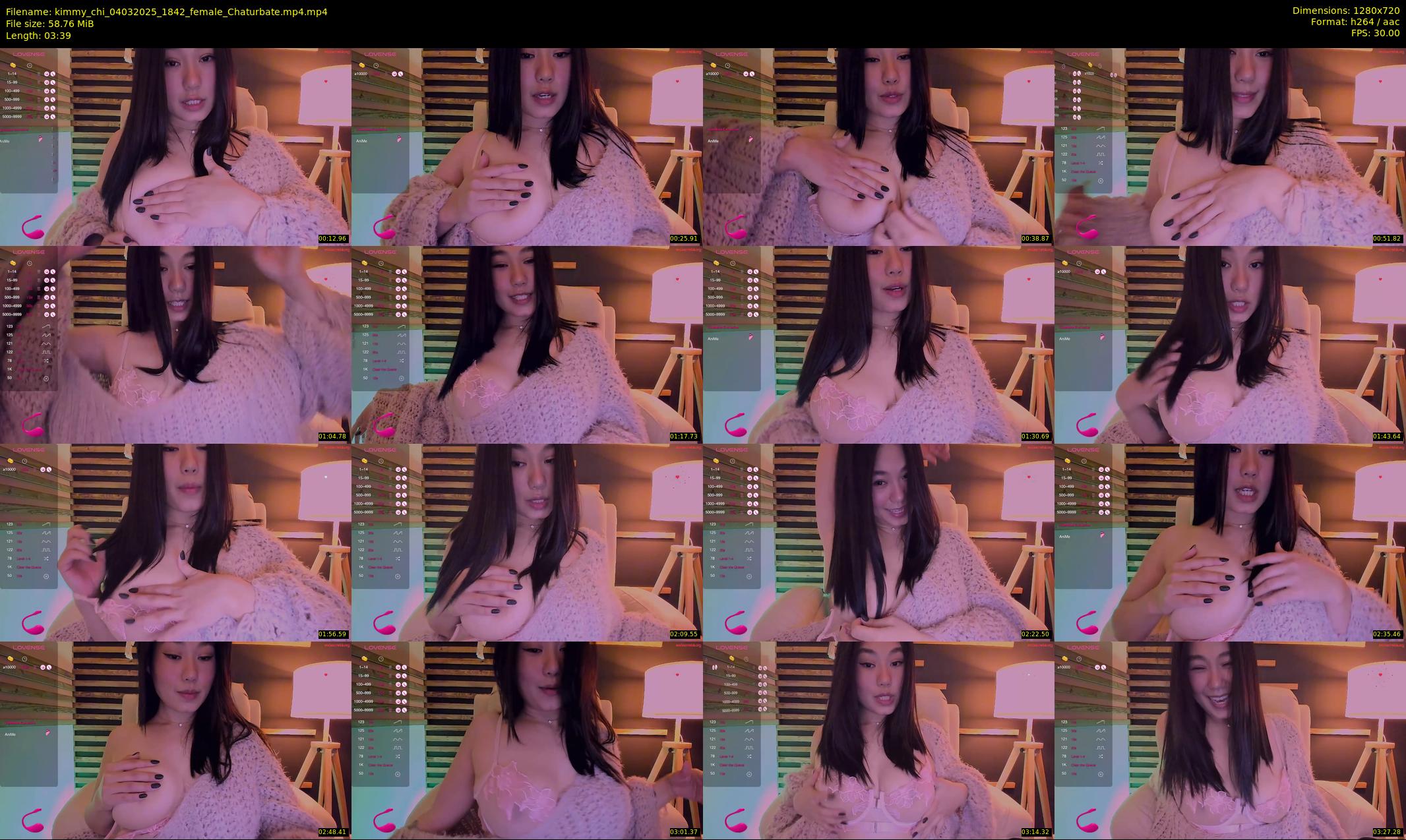 kimmy_chi — 4 minute Chaturbate female cam show recording, 720p, Mar 4, 2025