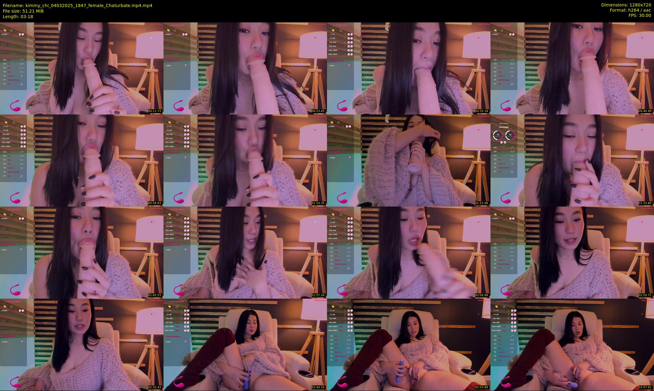 kimmy_chi — 4 minute Chaturbate female cam show recording, 720p, Mar 4, 2025