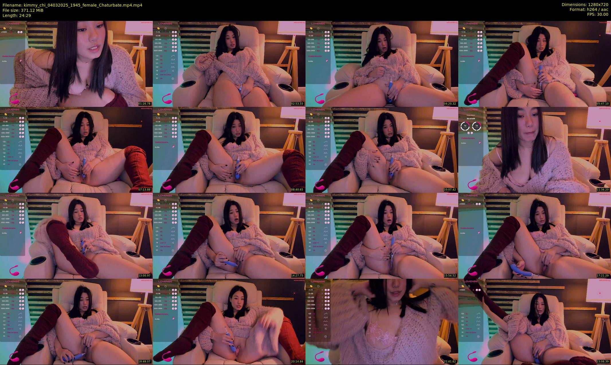 kimmy_chi — 25 minute Chaturbate female cam show recording, 720p, Mar 4, 2025