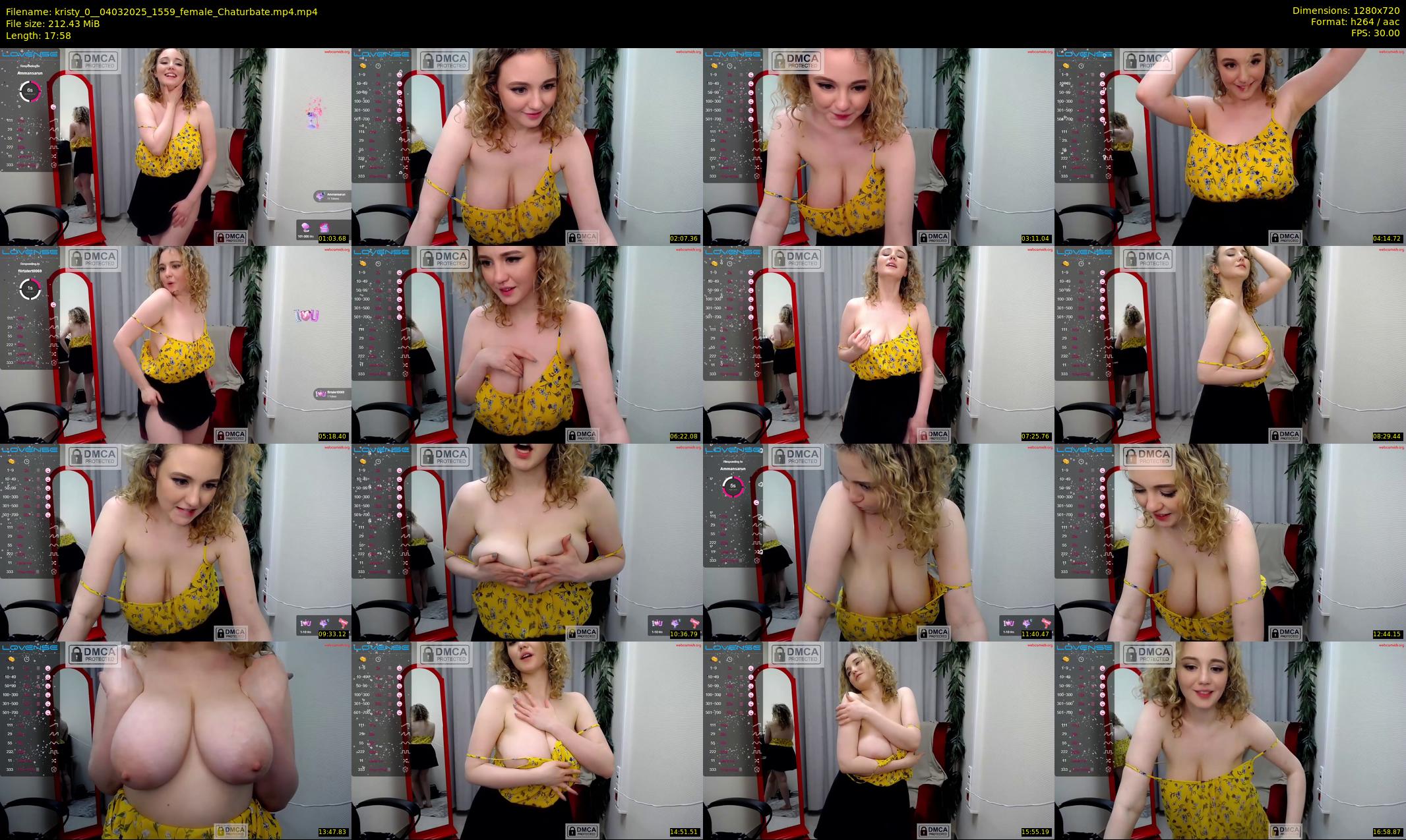 kristy_0_ — 18 minute Chaturbate female cam show recording, 720p, Mar 4, 2025