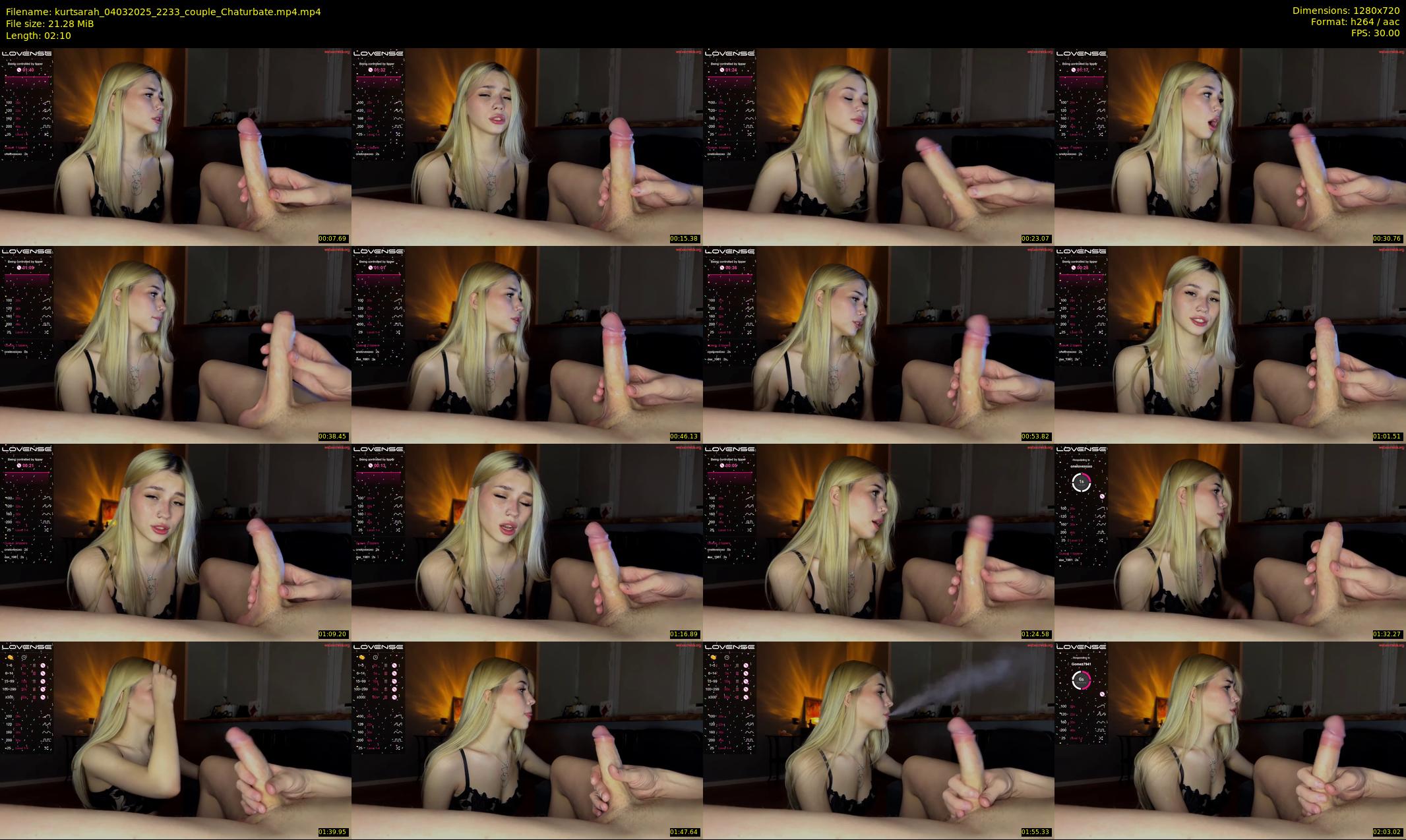 kurtsarah — 3 minute Chaturbate couple cam show recording, 720p, Mar 4, 2025