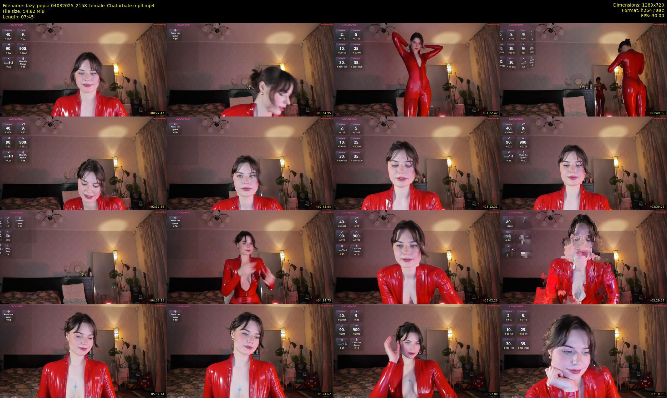lazy_pepsi — 8 minute Chaturbate female cam show recording, 720p, Mar 4, 2025