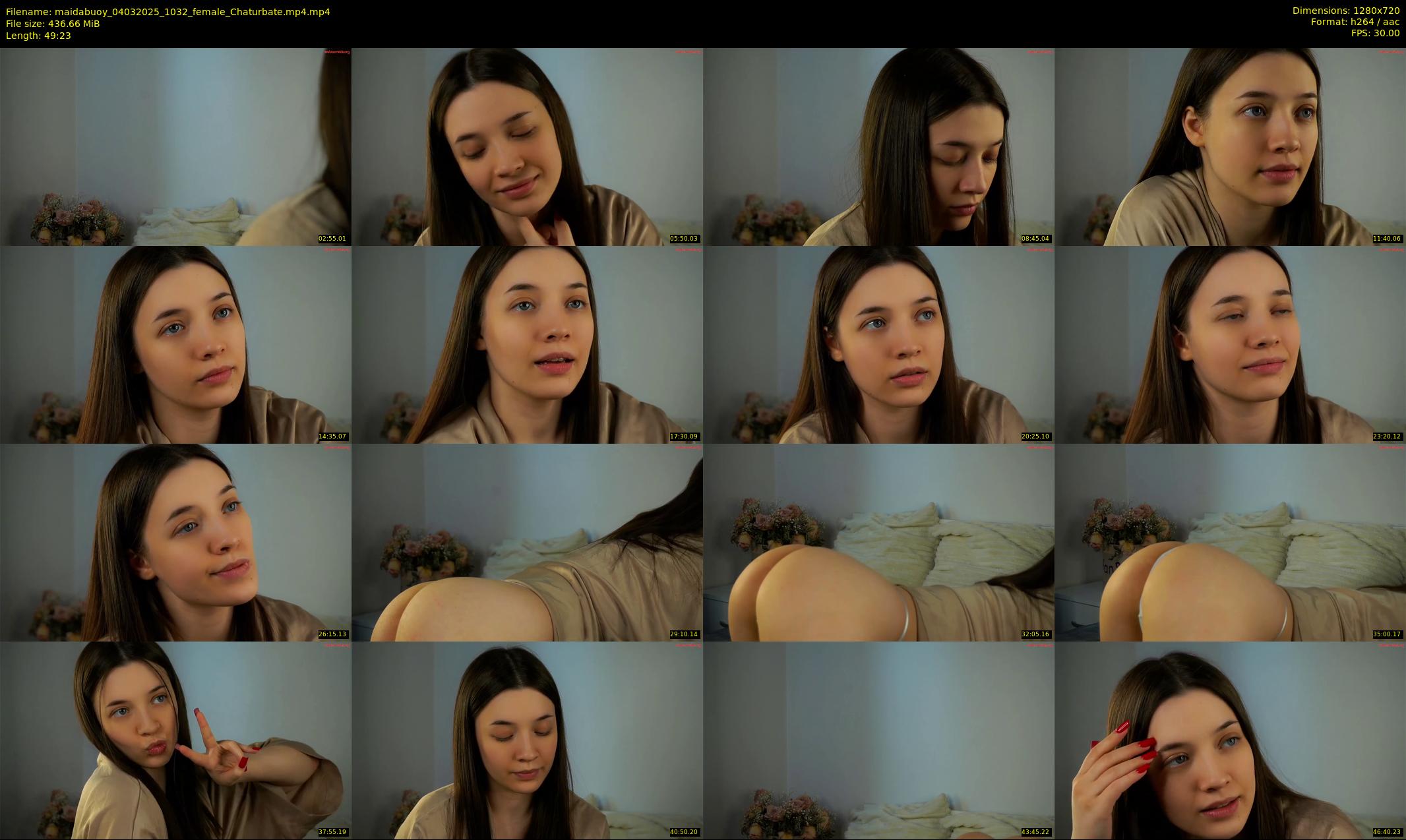maidabuoy — 50 minute Chaturbate female cam show recording, 720p, Mar 4, 2025
