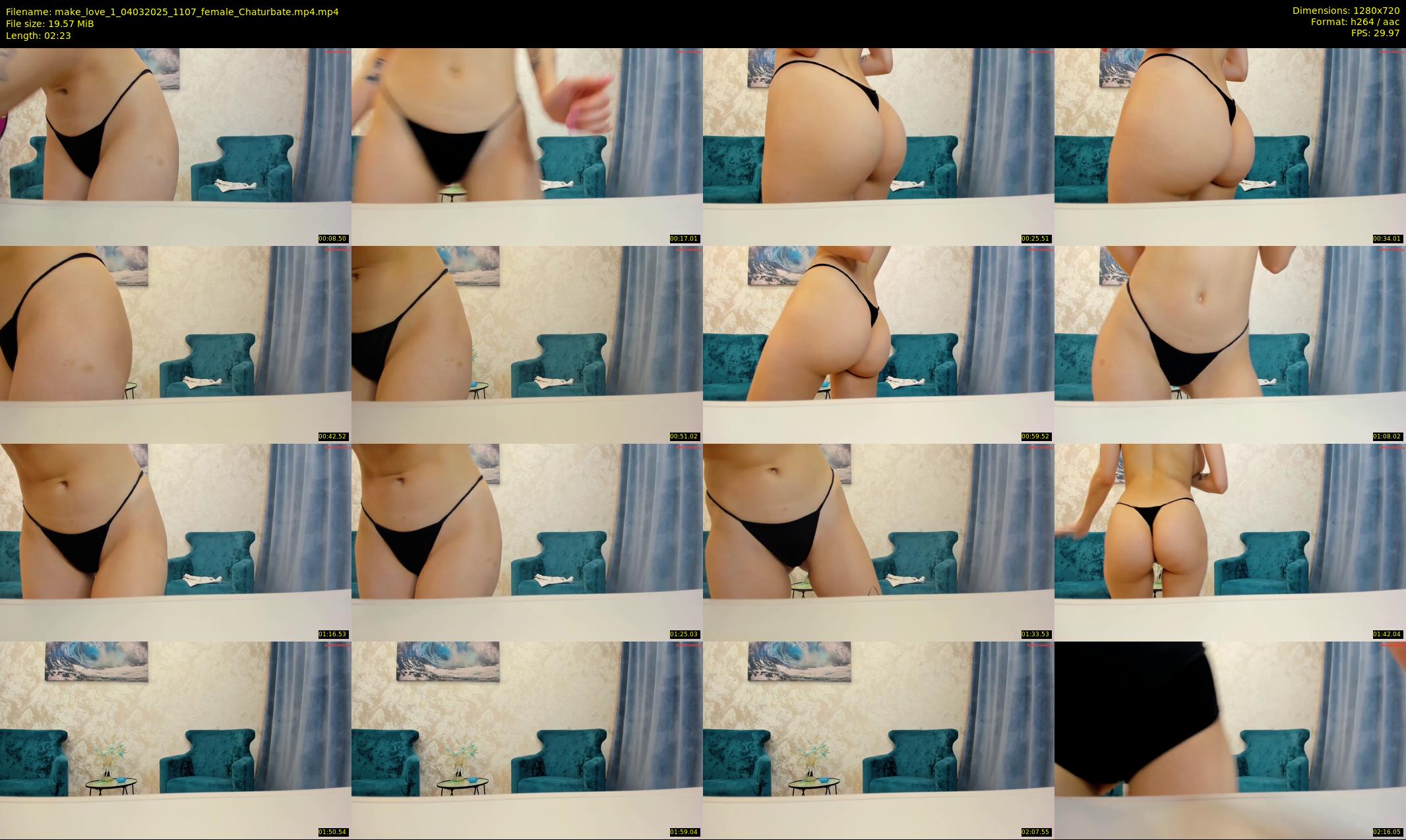 make_love_1 — 3 minute Chaturbate female cam show recording, 720p, Mar 4, 2025