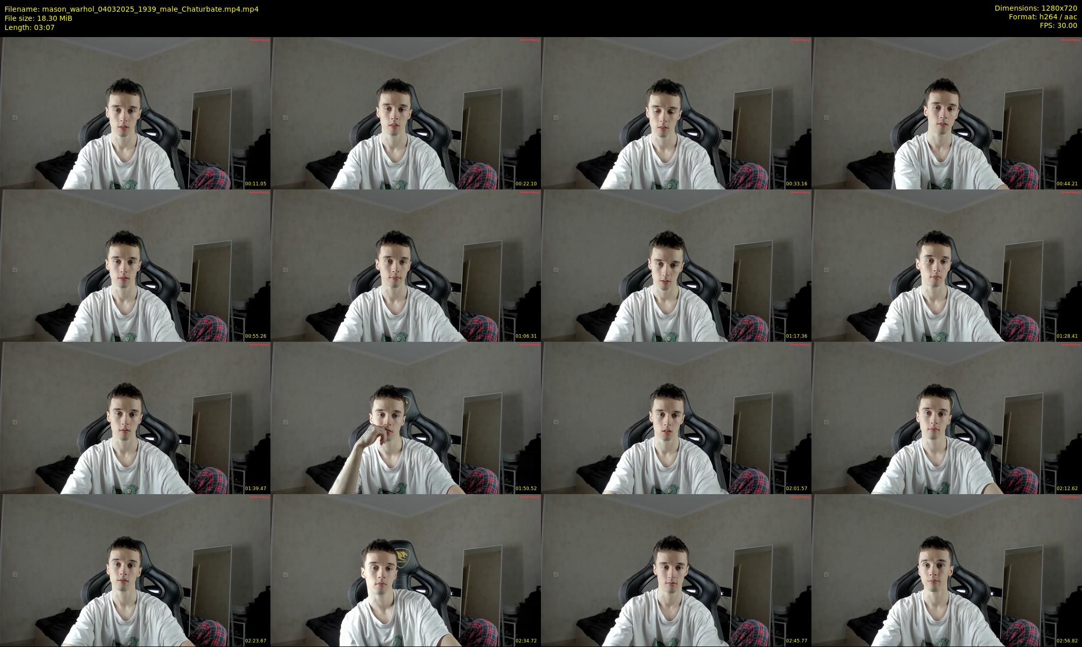 mason_warhol — 4 minute Chaturbate male cam show recording, 720p, Mar 4, 2025