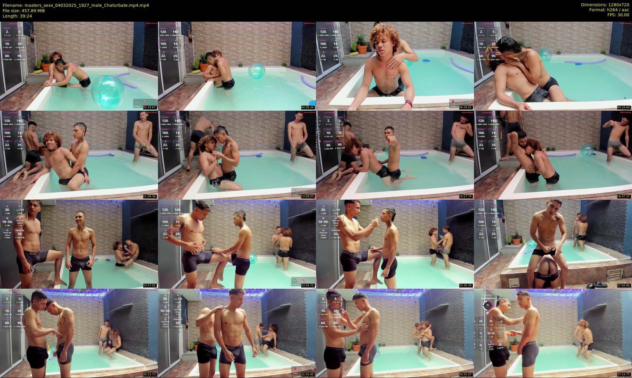 masters_sexx — 40 minute Chaturbate male cam show recording, 720p, Mar 4, 2025