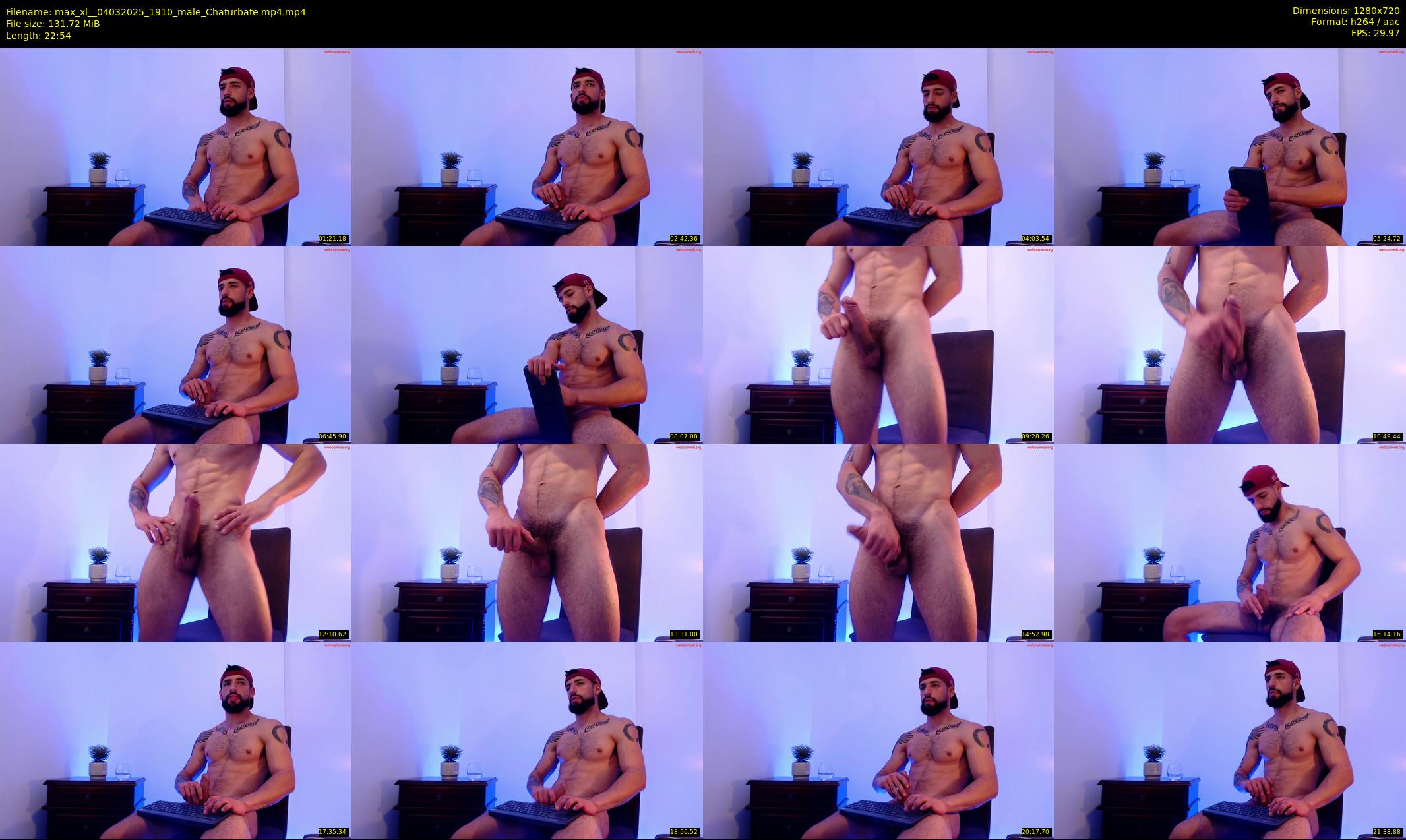 max_xl_ — 23 minute Chaturbate male cam show recording, 720p, Mar 4, 2025