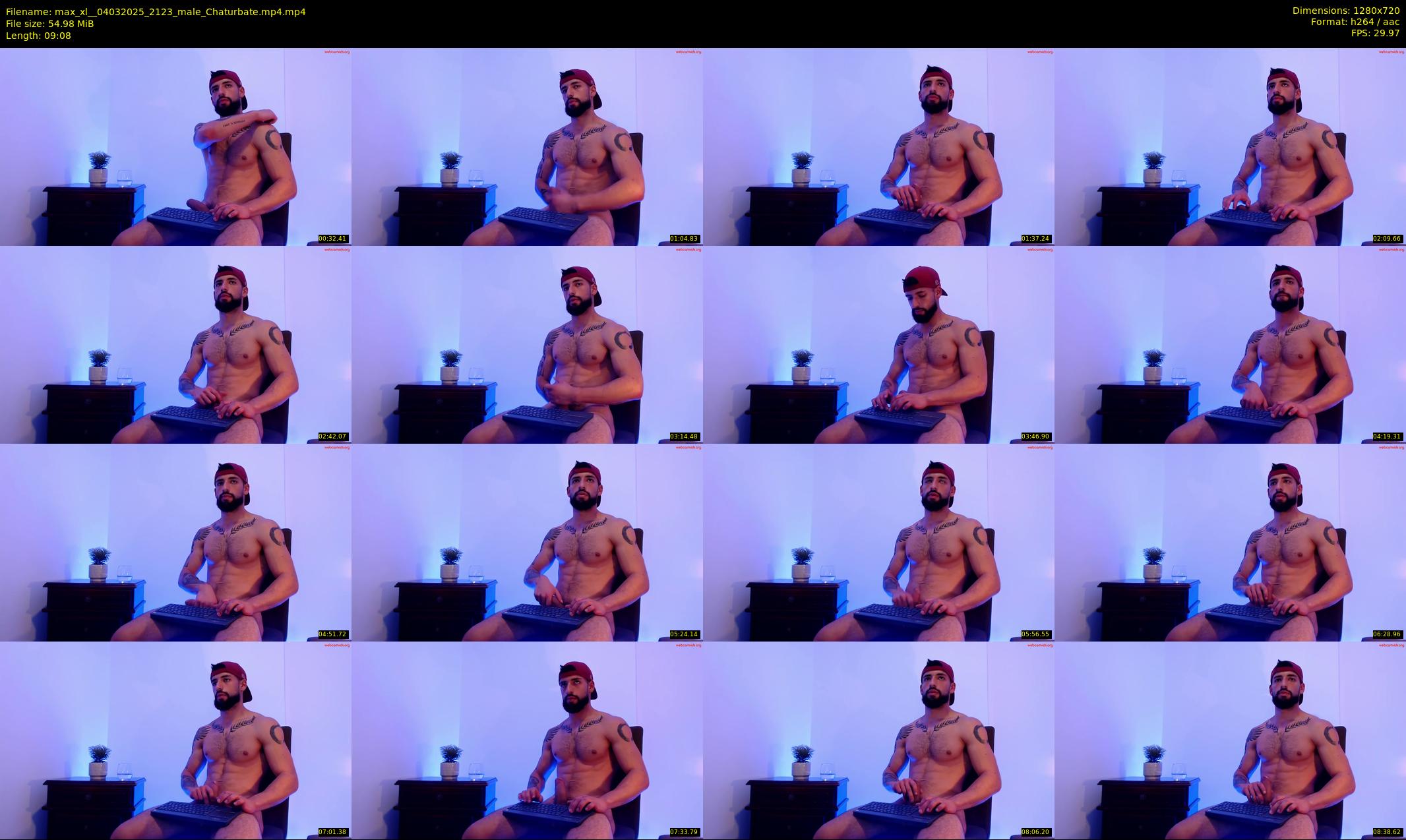 max_xl_ — 10 minute Chaturbate male cam show recording, 720p, Mar 4, 2025