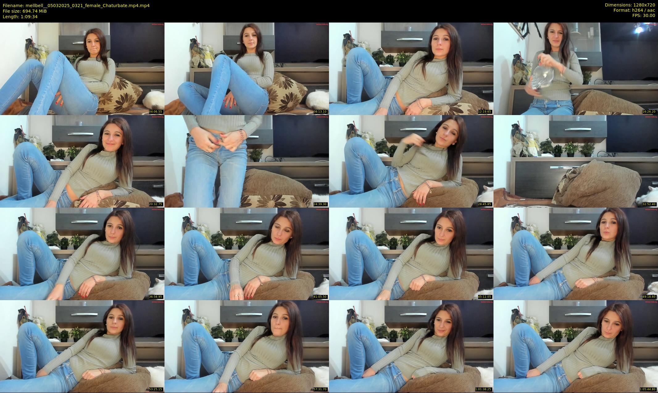 mellbell_ — 70 minute Chaturbate female cam show recording, 720p, Mar 5, 2025