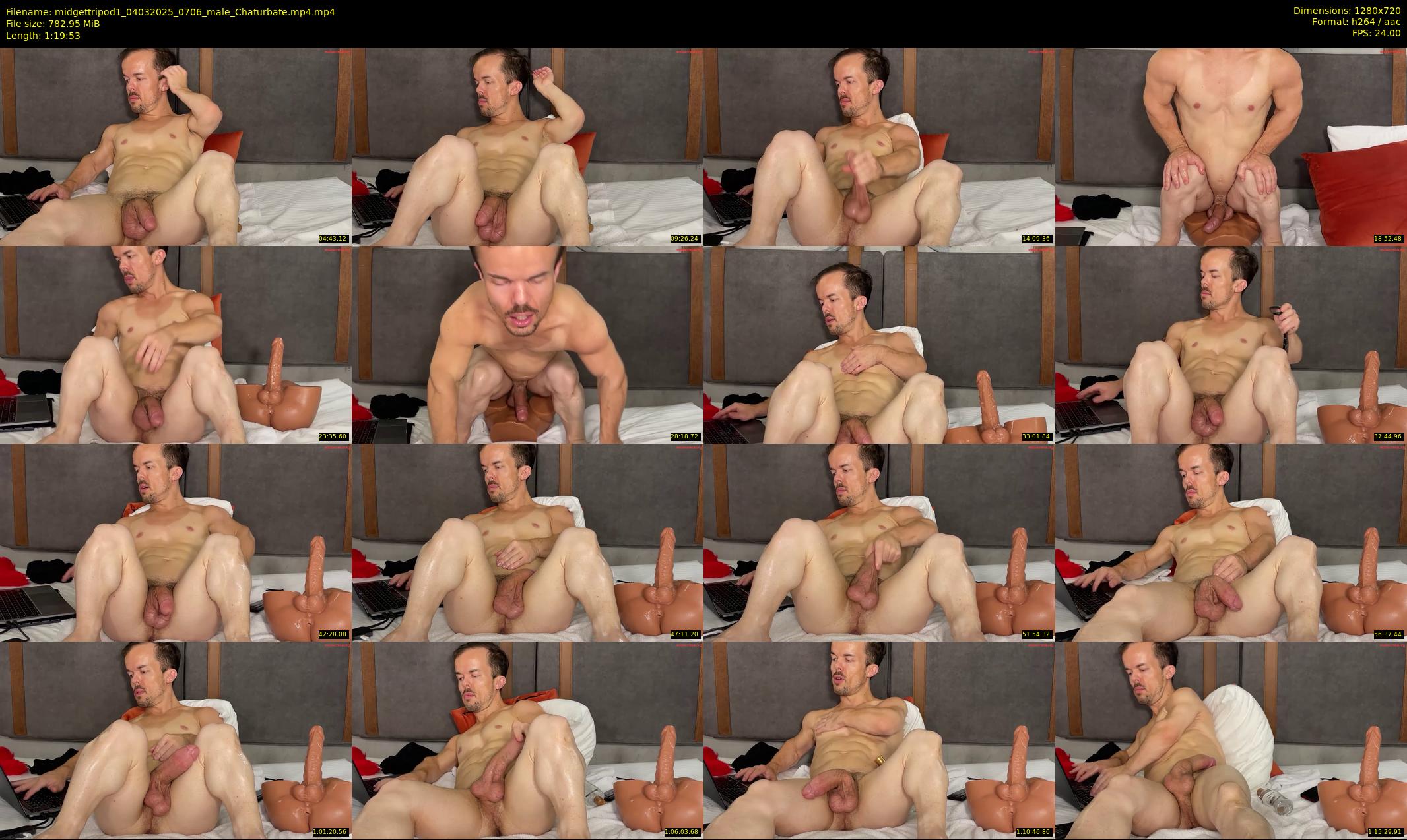 midgettripod1 — 80 minute Chaturbate male cam show recording, 720p, Mar 4, 2025