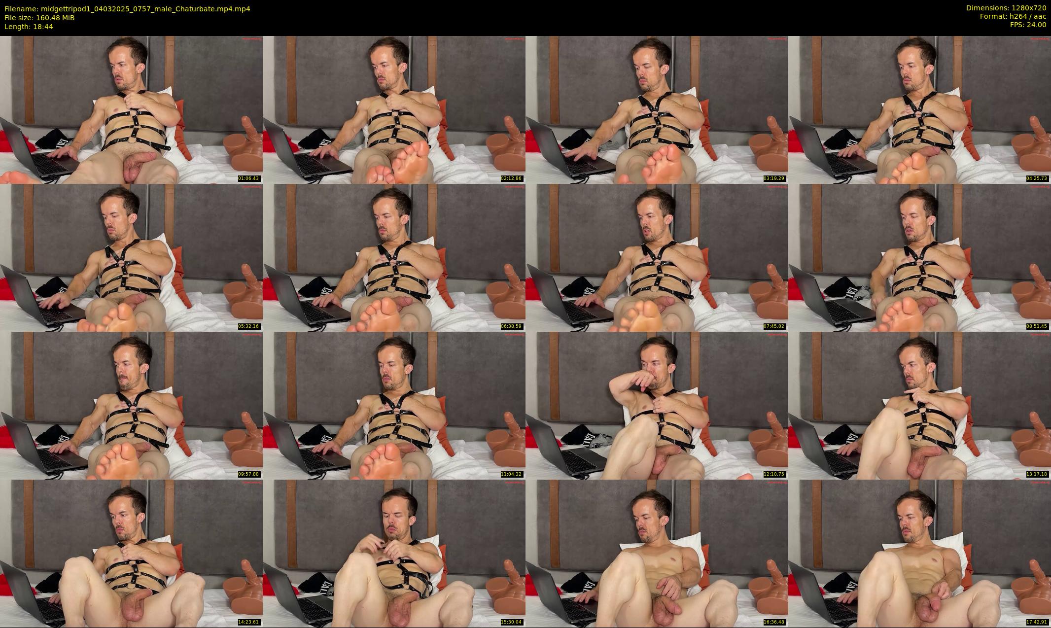 midgettripod1 — 19 minute Chaturbate male cam show recording, 720p, Mar 4, 2025