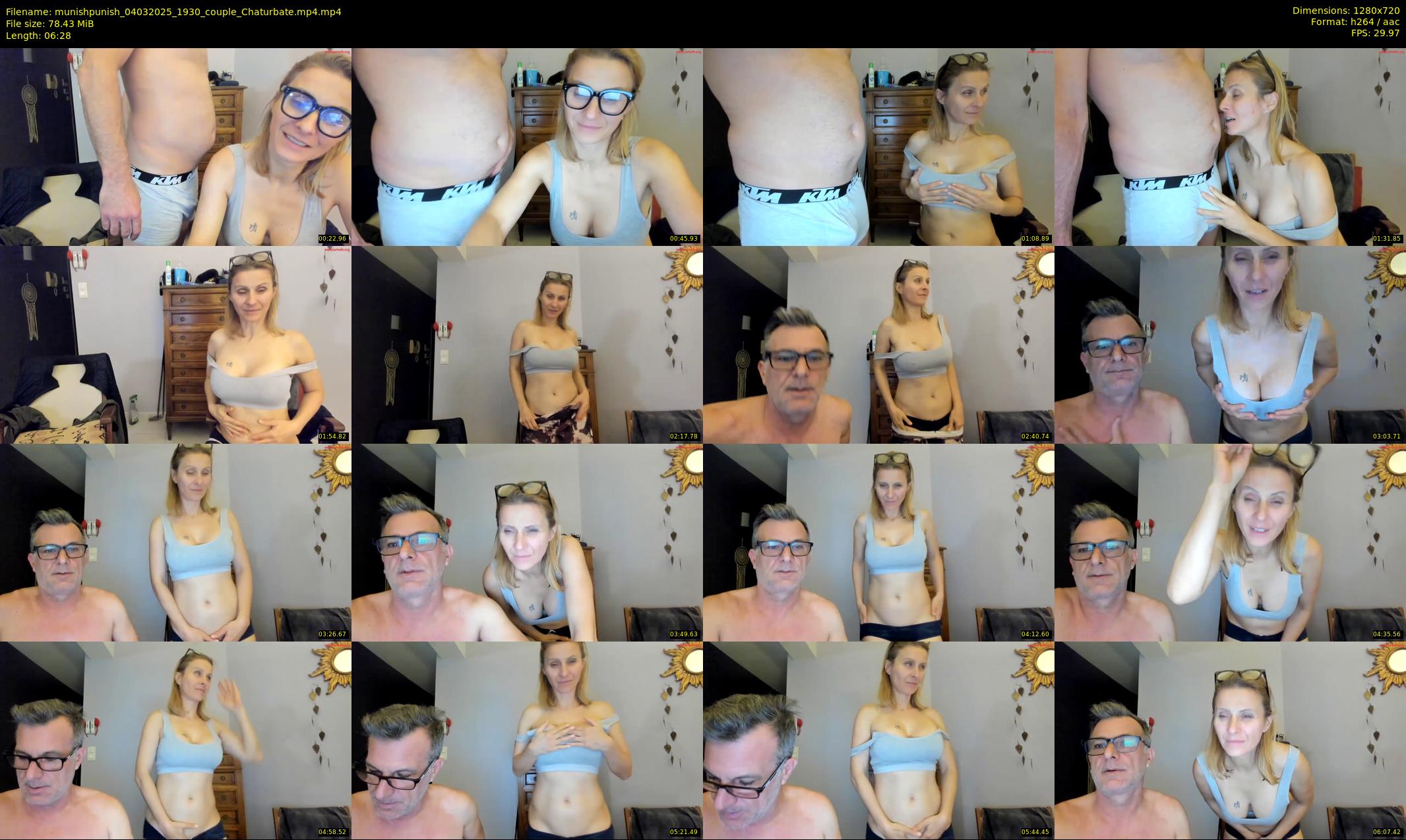 munishpunish — 7 minute Chaturbate couple cam show recording, 720p, Mar 4, 2025