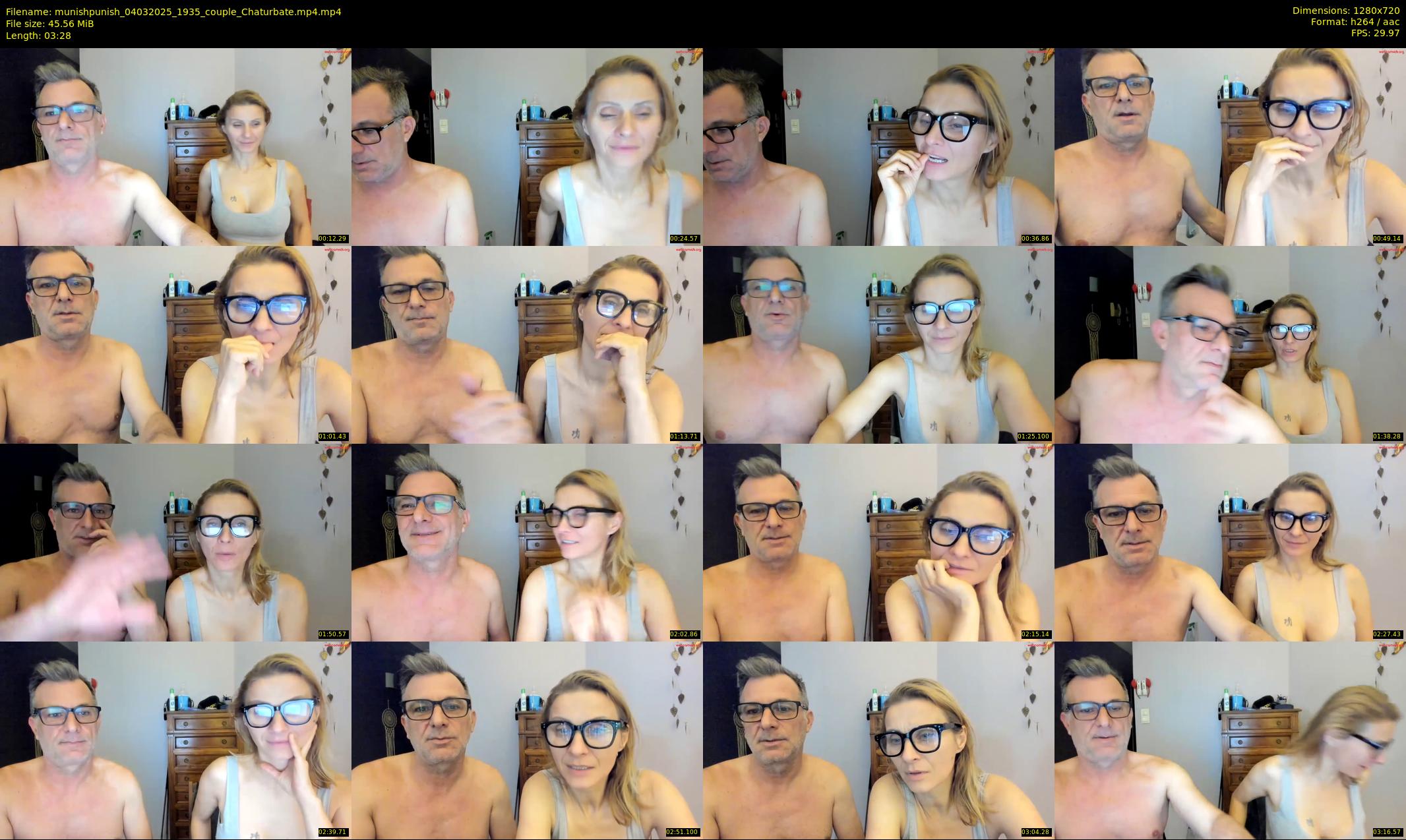 munishpunish — 4 minute Chaturbate couple cam show recording, 720p, Mar 4, 2025