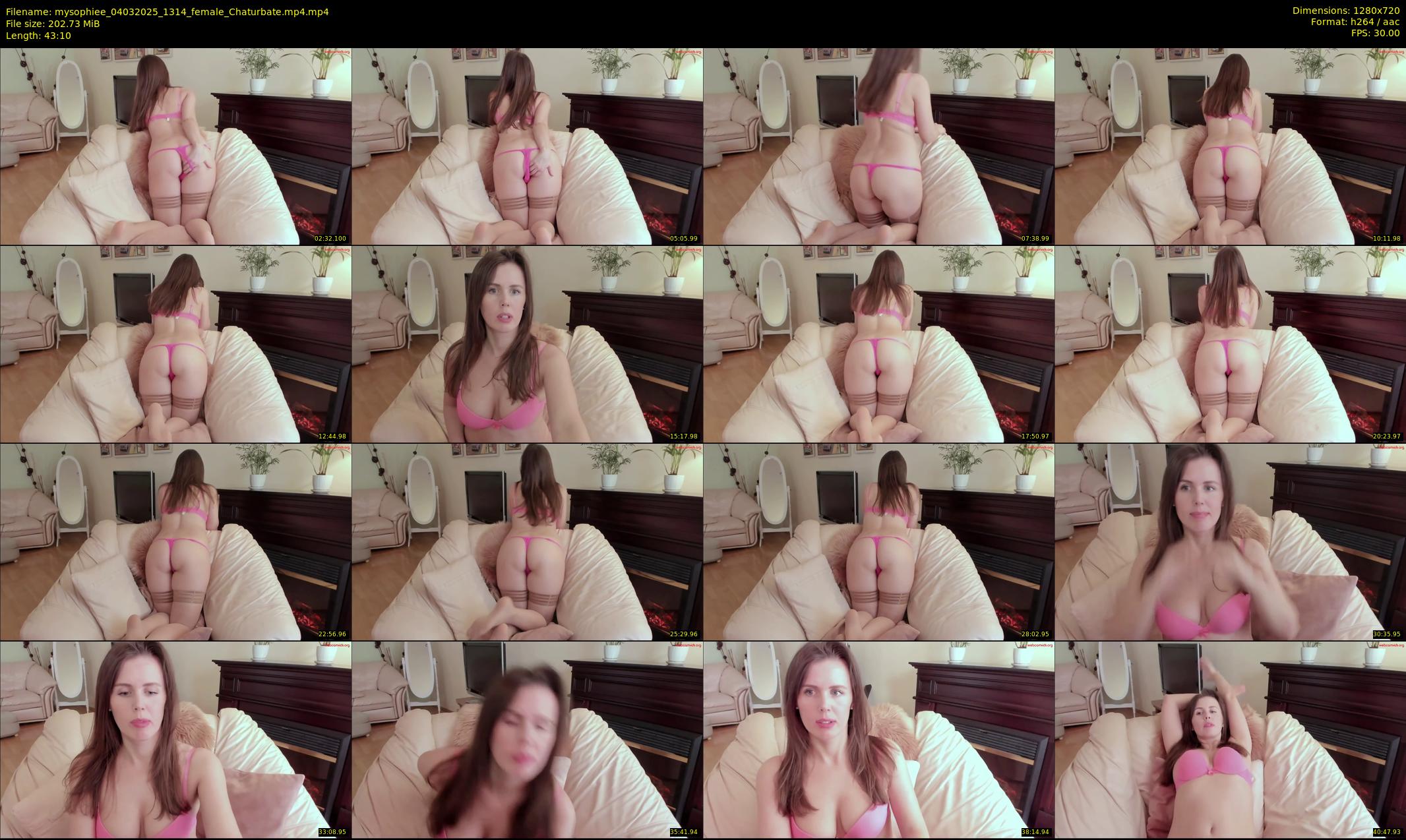 mysophiee — 44 minute Chaturbate female cam show recording, 720p, Mar 4, 2025