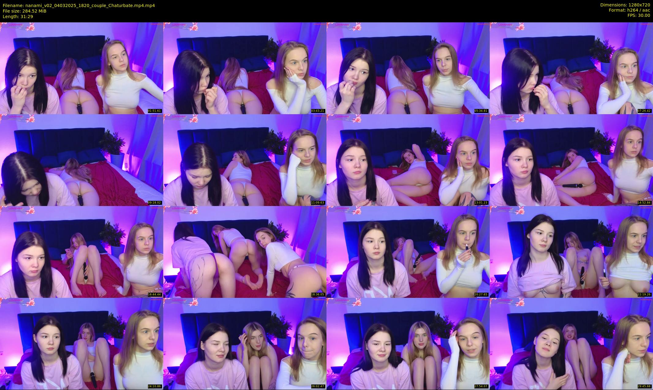 nanami_v02 — 32 minute Chaturbate couple cam show recording, 720p, Mar 4, 2025